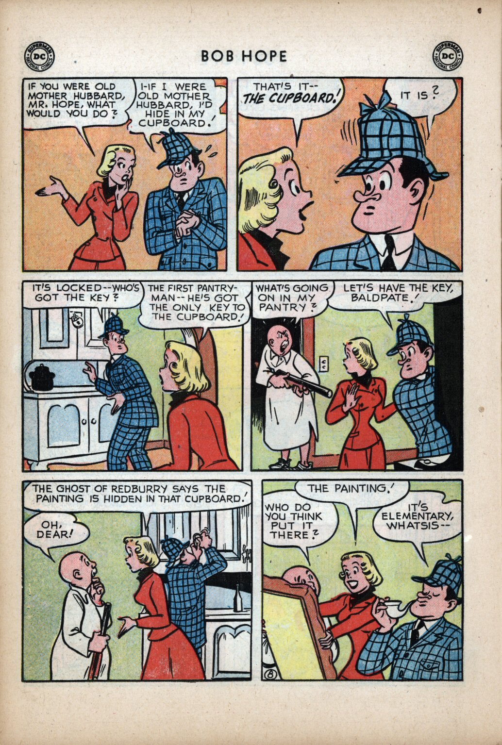 Read online The Adventures of Bob Hope comic -  Issue #15 - 20