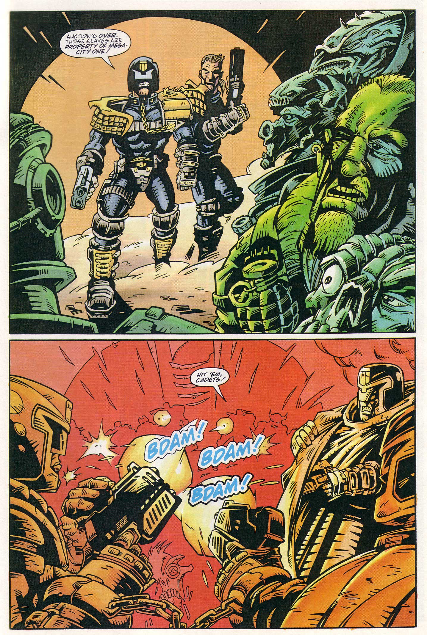 Read online Judge Dredd Lawman of the Future comic -  Issue #21 - 6
