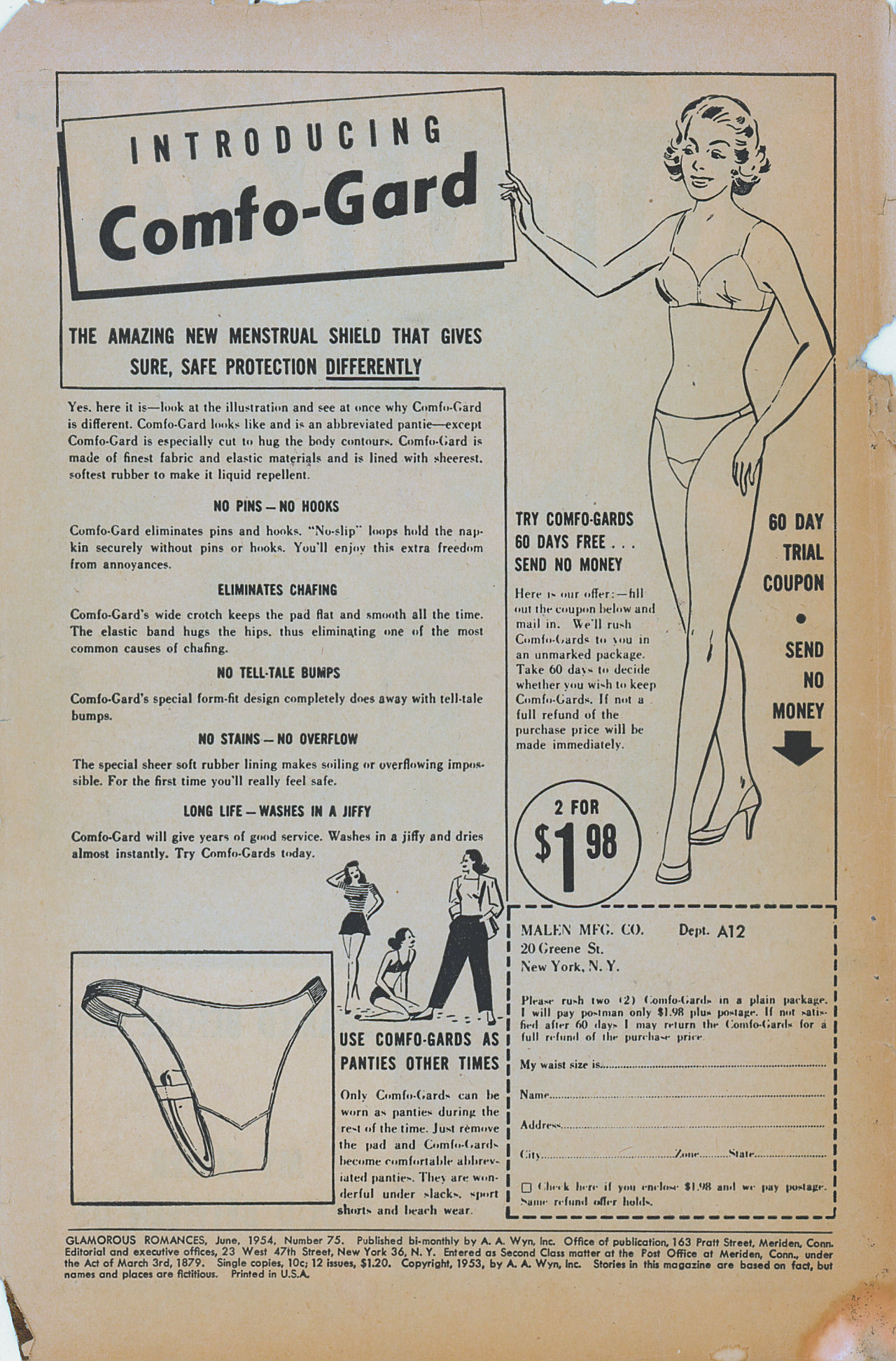 Read online Glamorous Romances comic -  Issue #75 - 2