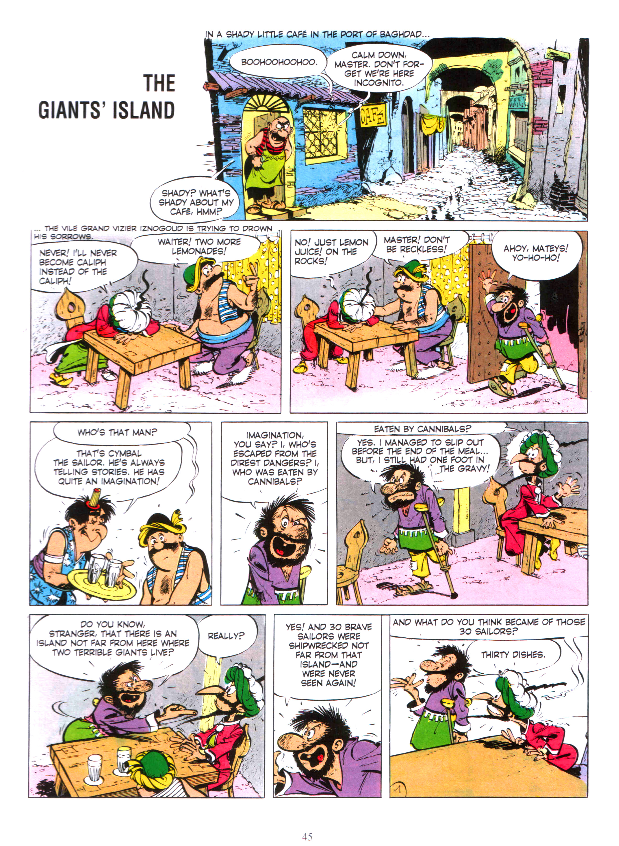 Read online Iznogoud comic -  Issue #9 - 44
