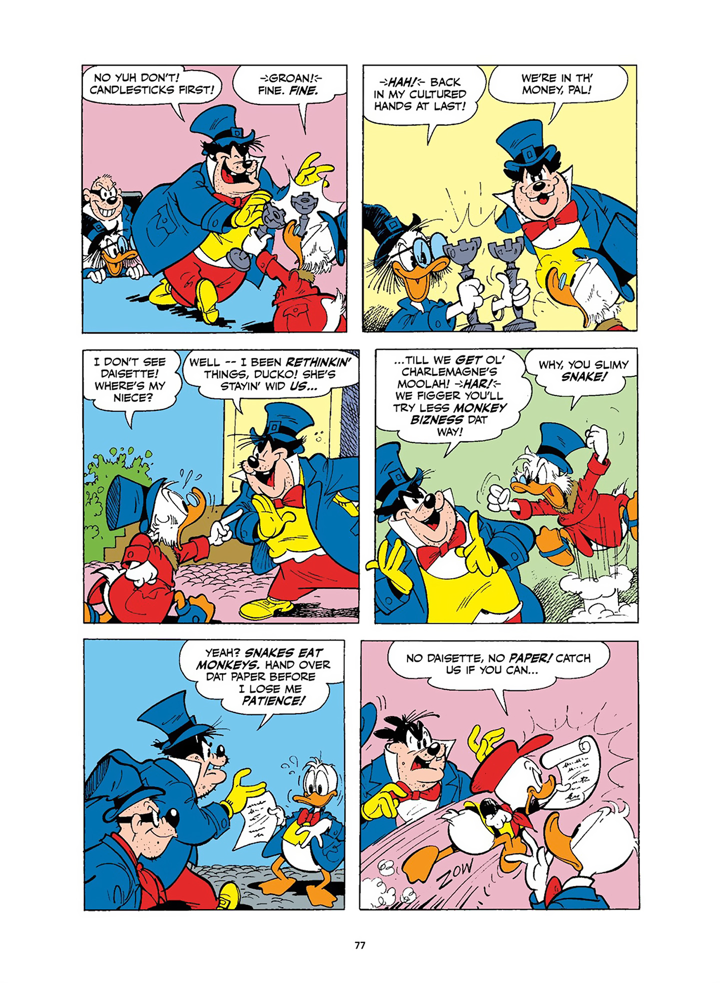 Read online Uncle Scrooge and Donald Duck in Les Misérables and War and Peace comic -  Issue # TPB (Part 1) - 78