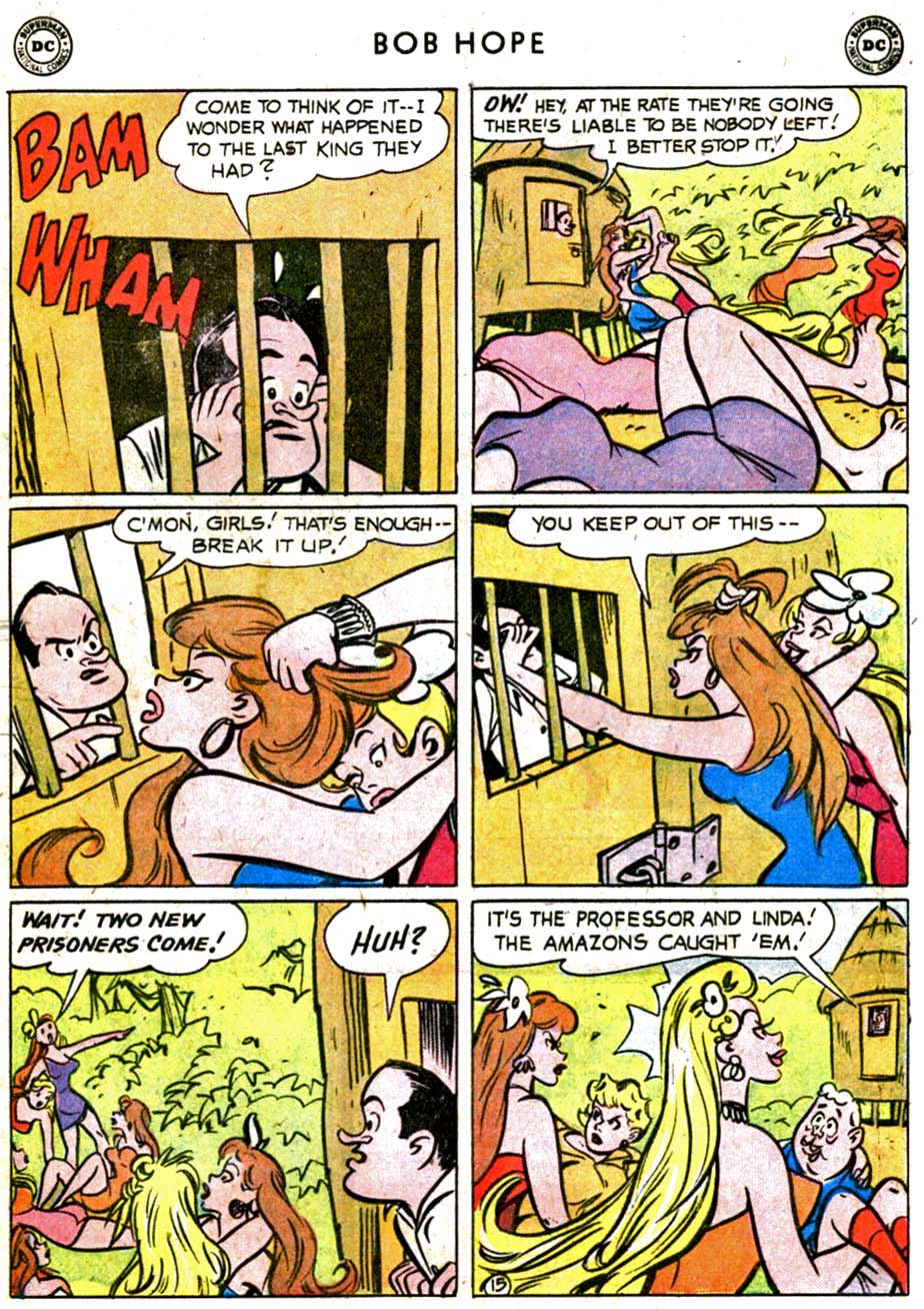 Read online The Adventures of Bob Hope comic -  Issue #65 - 19