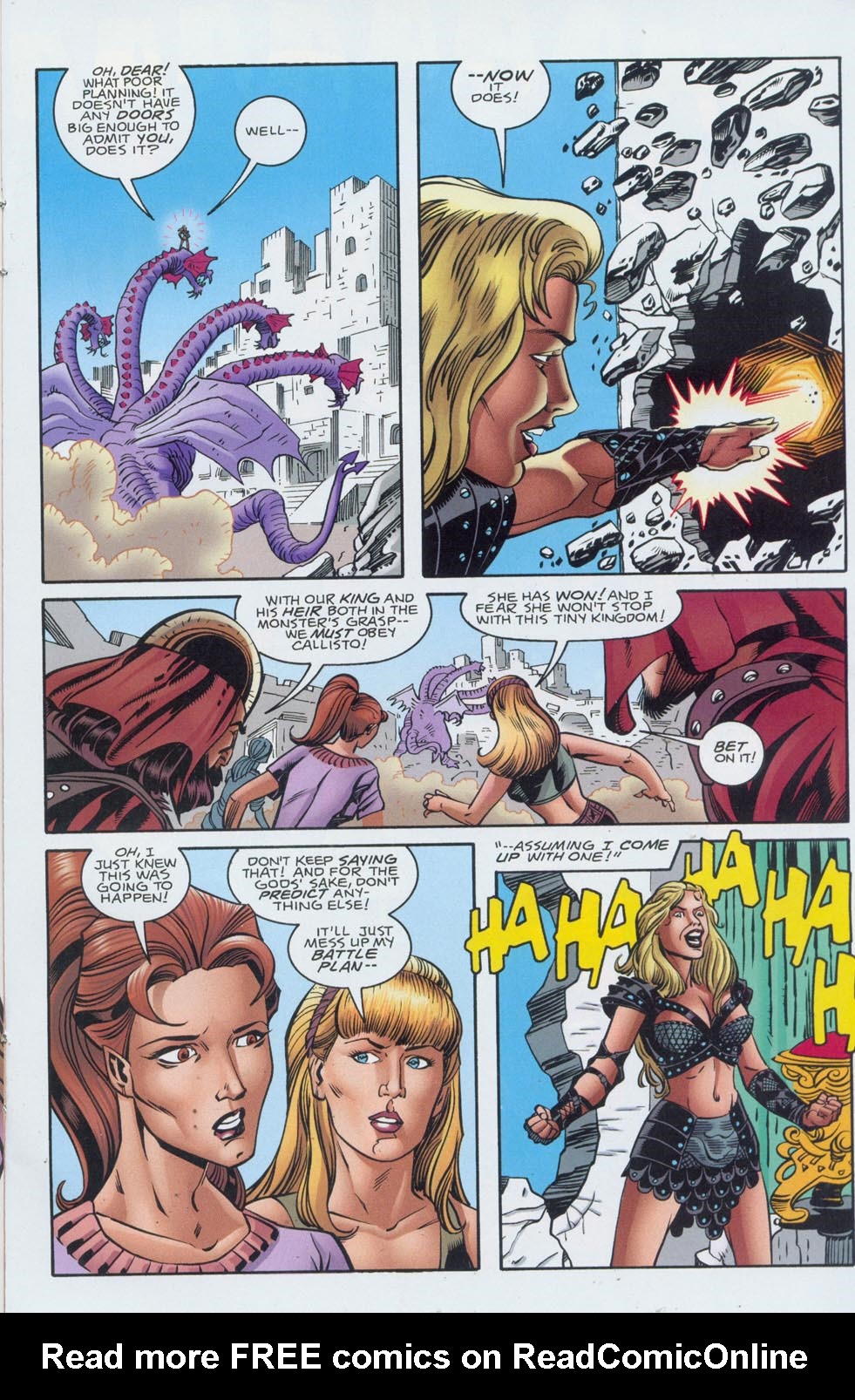 Read online Xena: Warrior Princess vs Callisto comic -  Issue #2 - 10