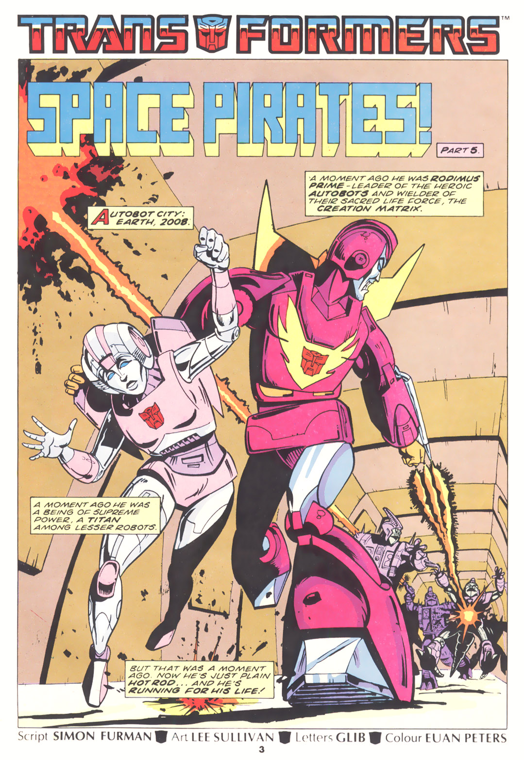 Read online The Transformers (UK) comic -  Issue #186 - 3