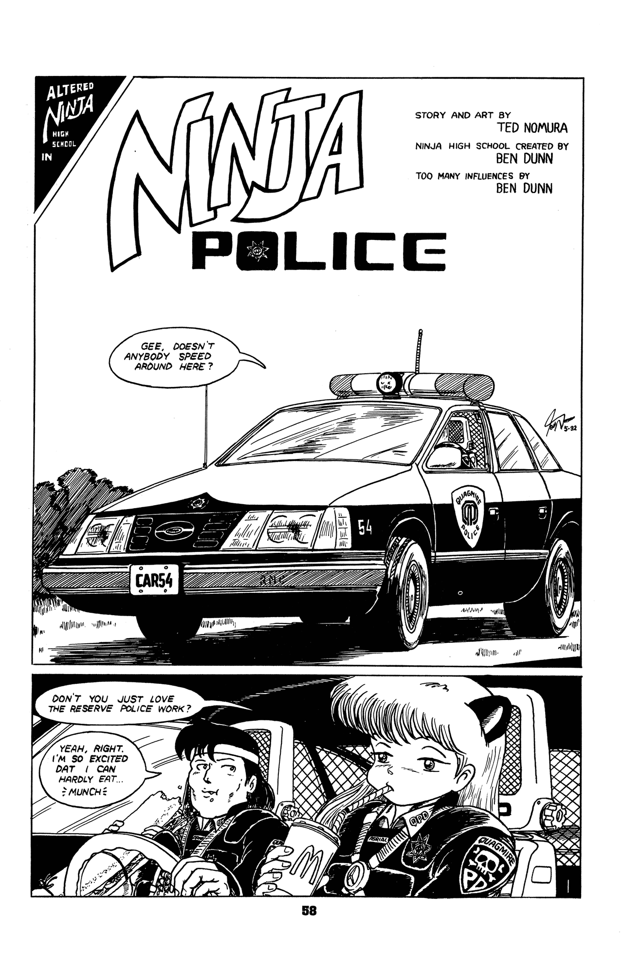 Read online Girls of Ninja High School comic -  Issue #3 - 59