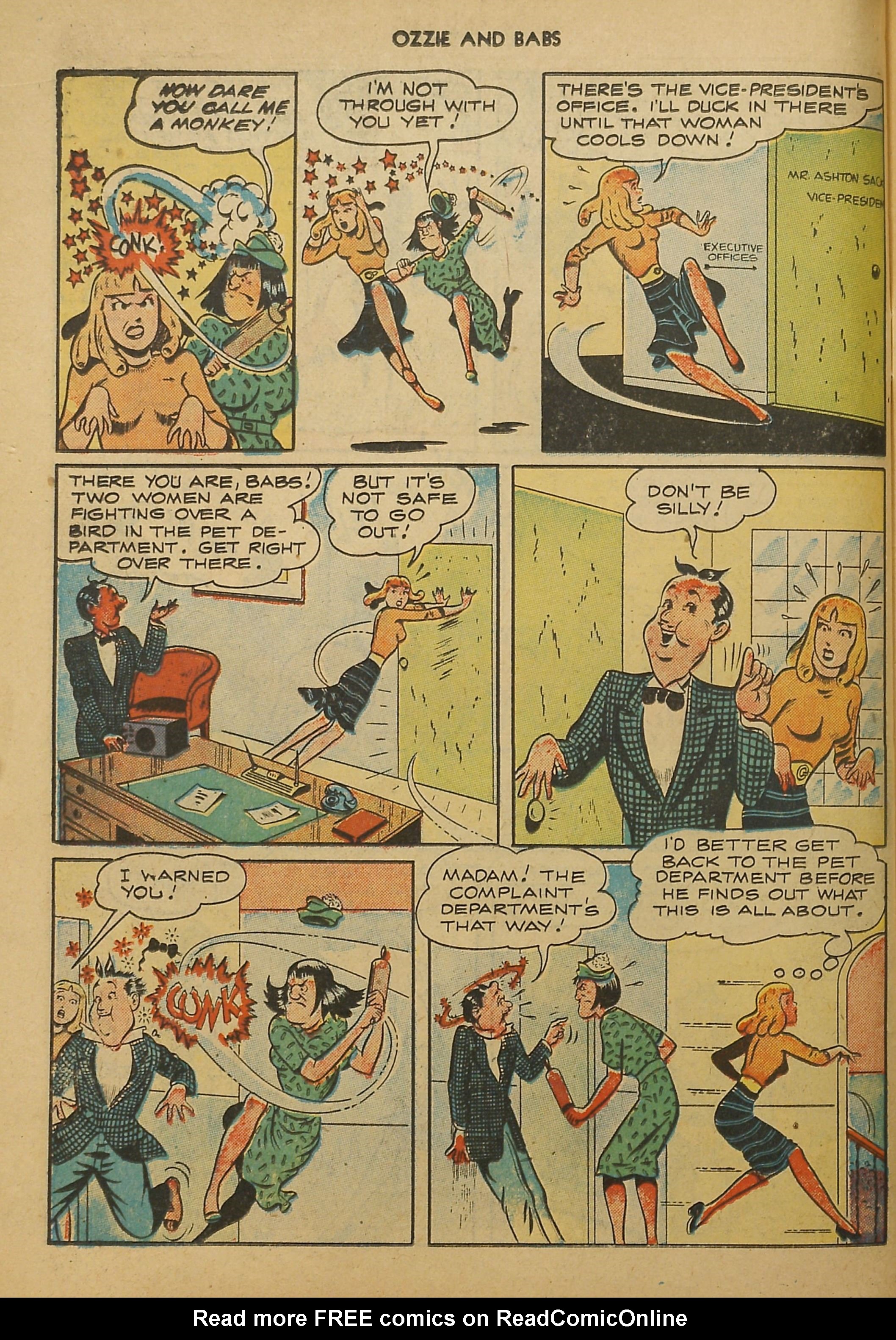 Read online Ozzie And Babs comic -  Issue #2 - 38