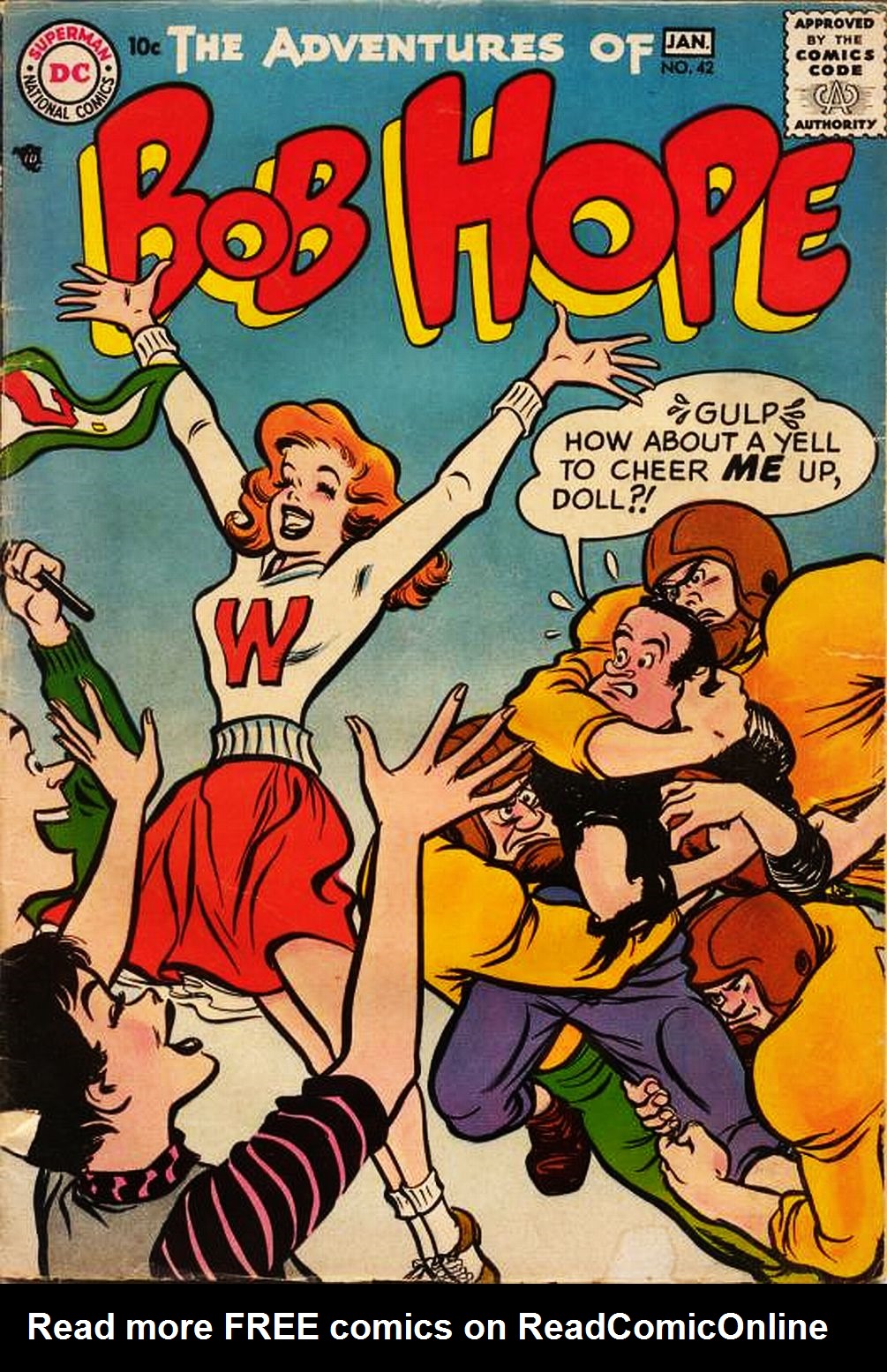 Read online The Adventures of Bob Hope comic -  Issue #42 - 1