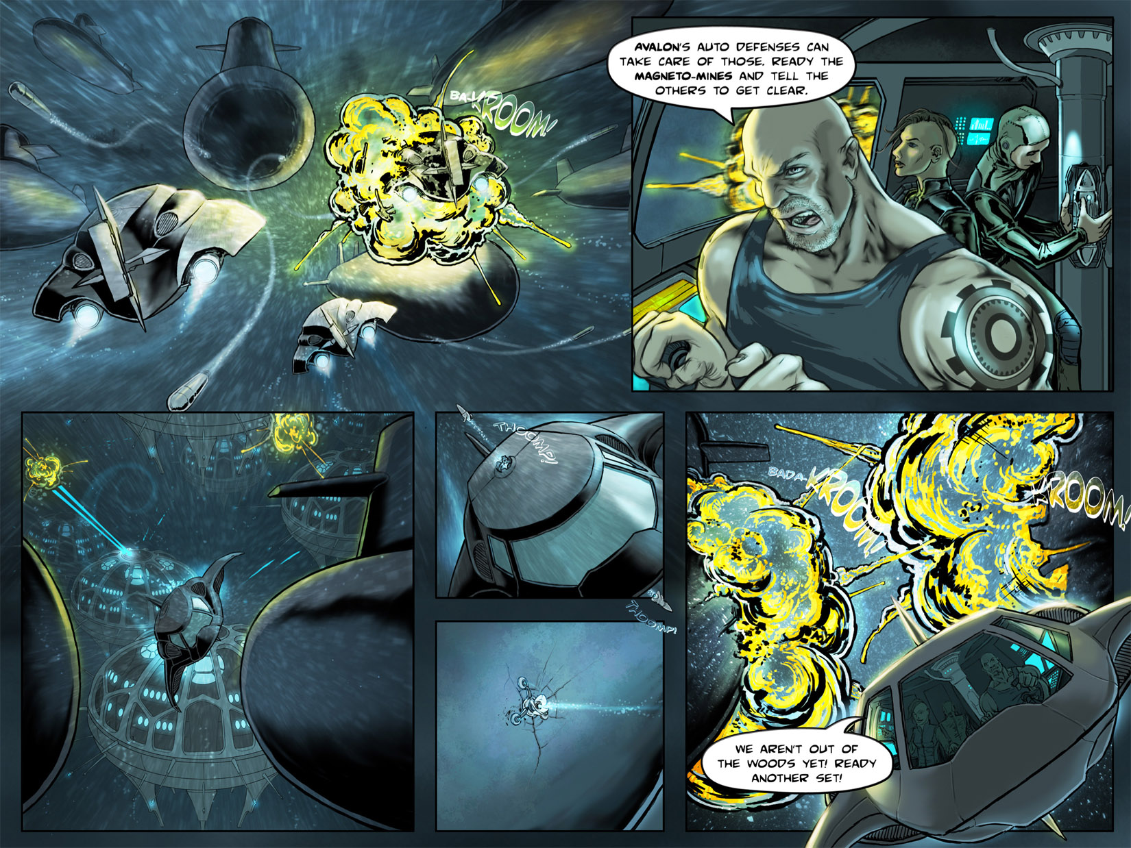 Read online Azure comic -  Issue #6 - 11