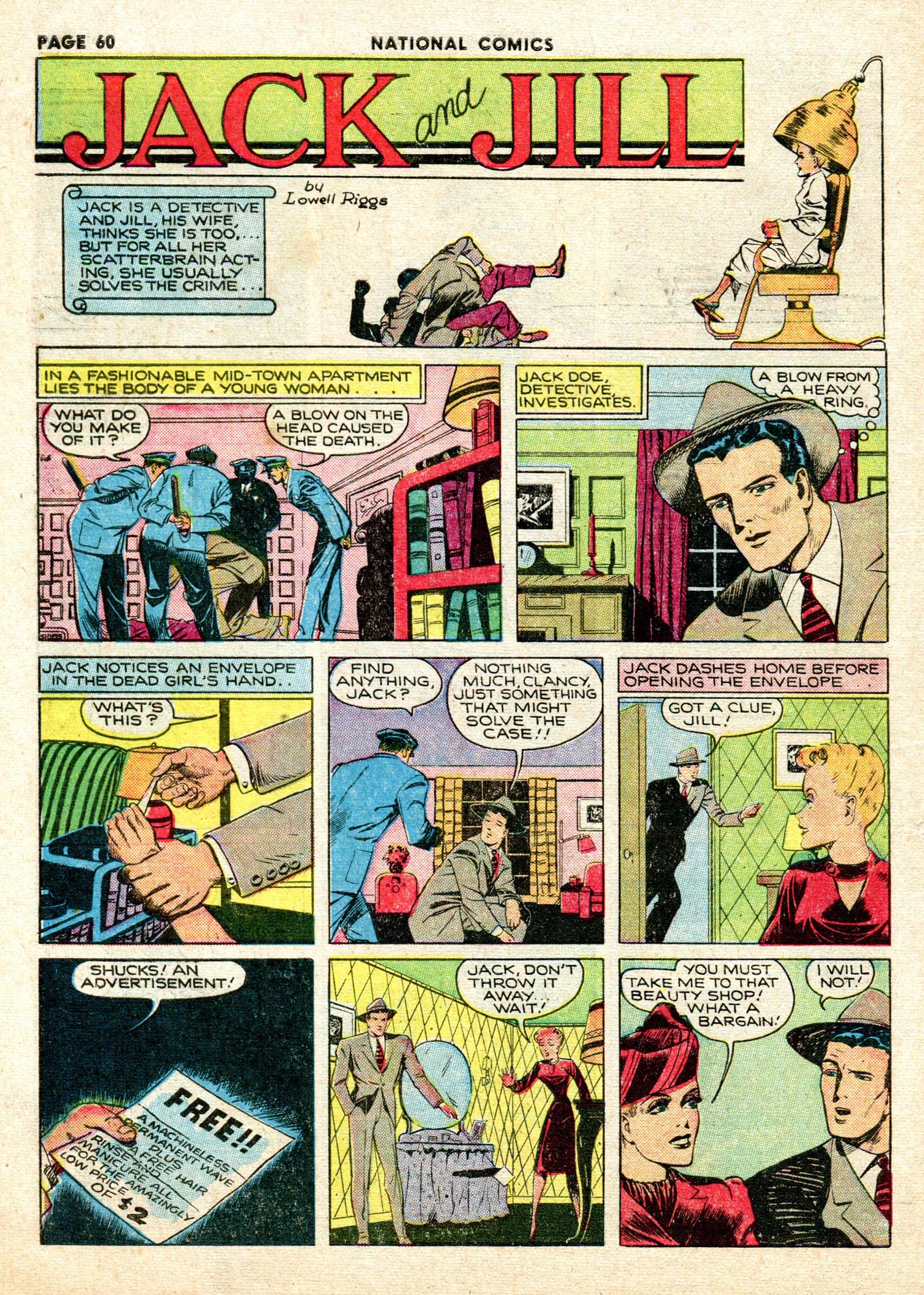 Read online National Comics comic -  Issue #8 - 62