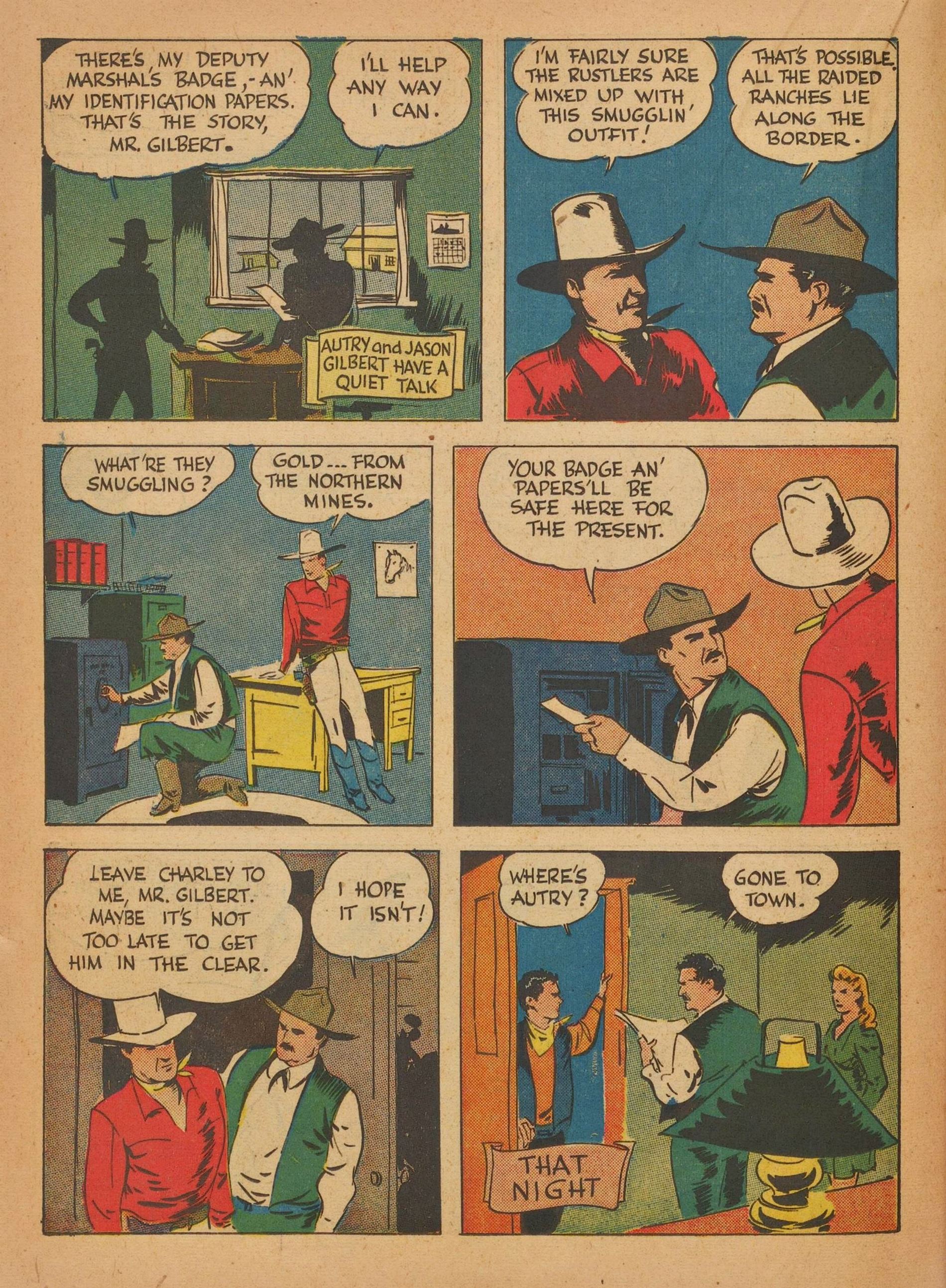 Read online Gene Autry Comics comic -  Issue #7 - 32