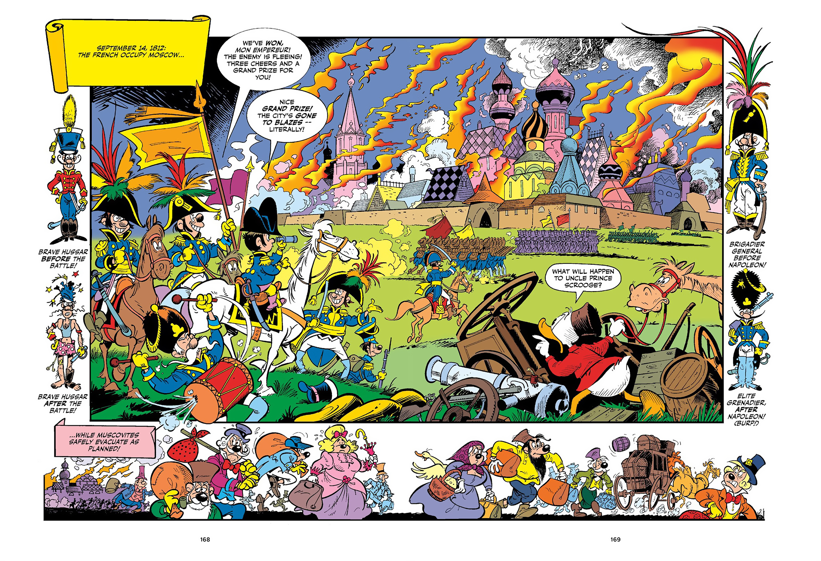 Read online Uncle Scrooge and Donald Duck in Les Misérables and War and Peace comic -  Issue # TPB (Part 2) - 67