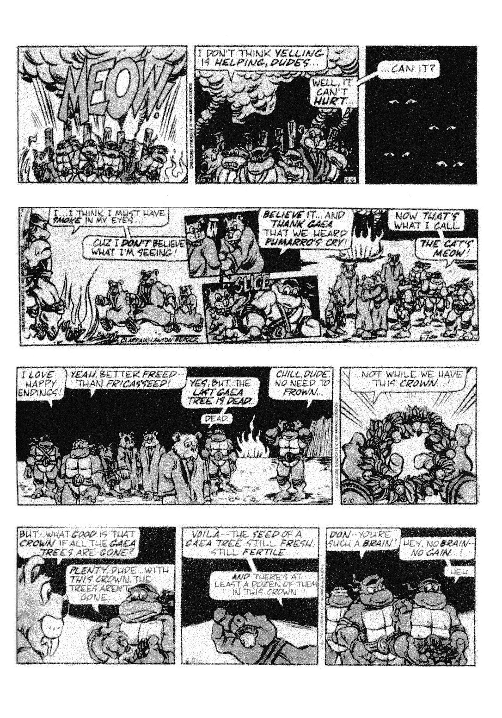 Read online Teenage Mutant Ninja Turtles: Complete Newspaper Daily Comic Strip Collection comic -  Issue # TPB 2 (Part 1) - 45