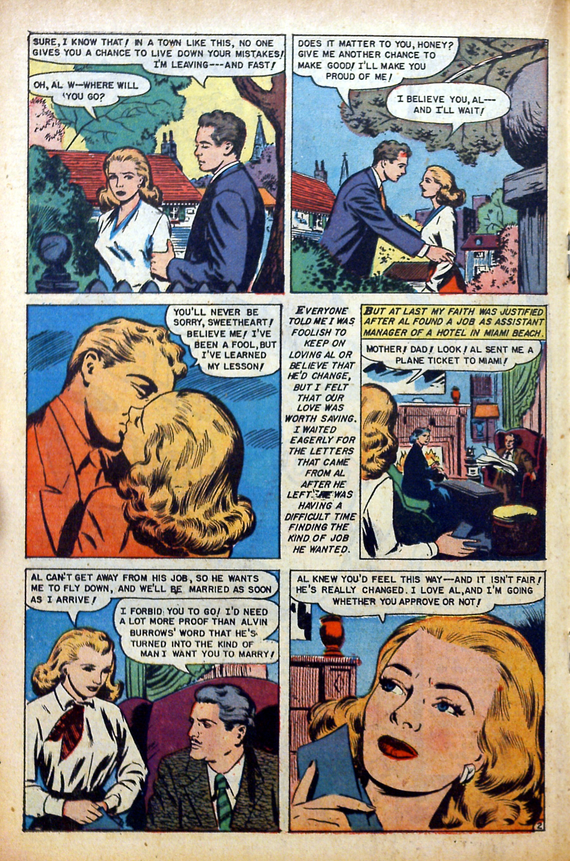 Read online Glamorous Romances comic -  Issue #70 - 18
