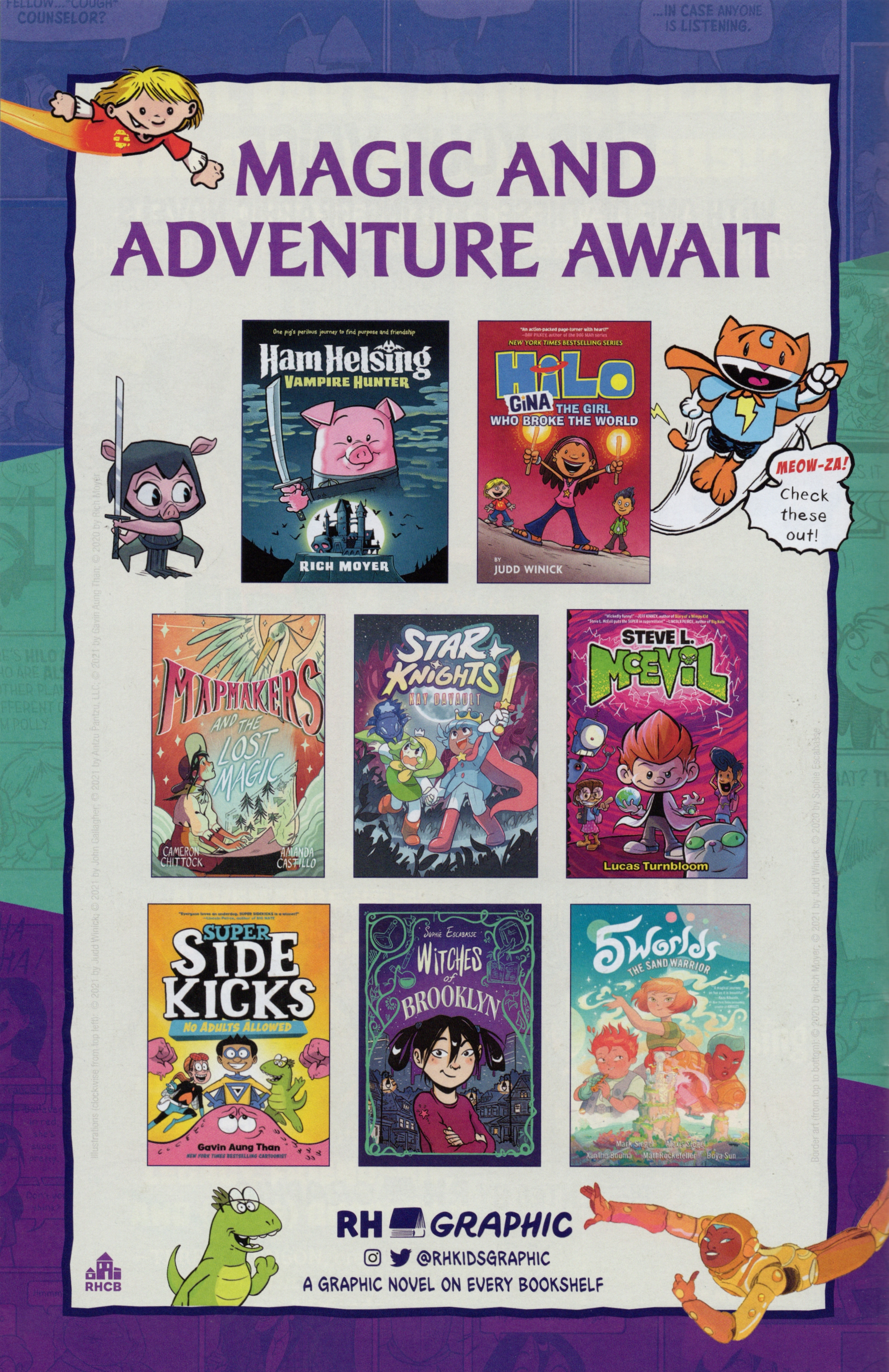 Read online Free Comic Book Day 2022 comic -  Issue # Penguin Random House Max Meow Cat On The Street - 34