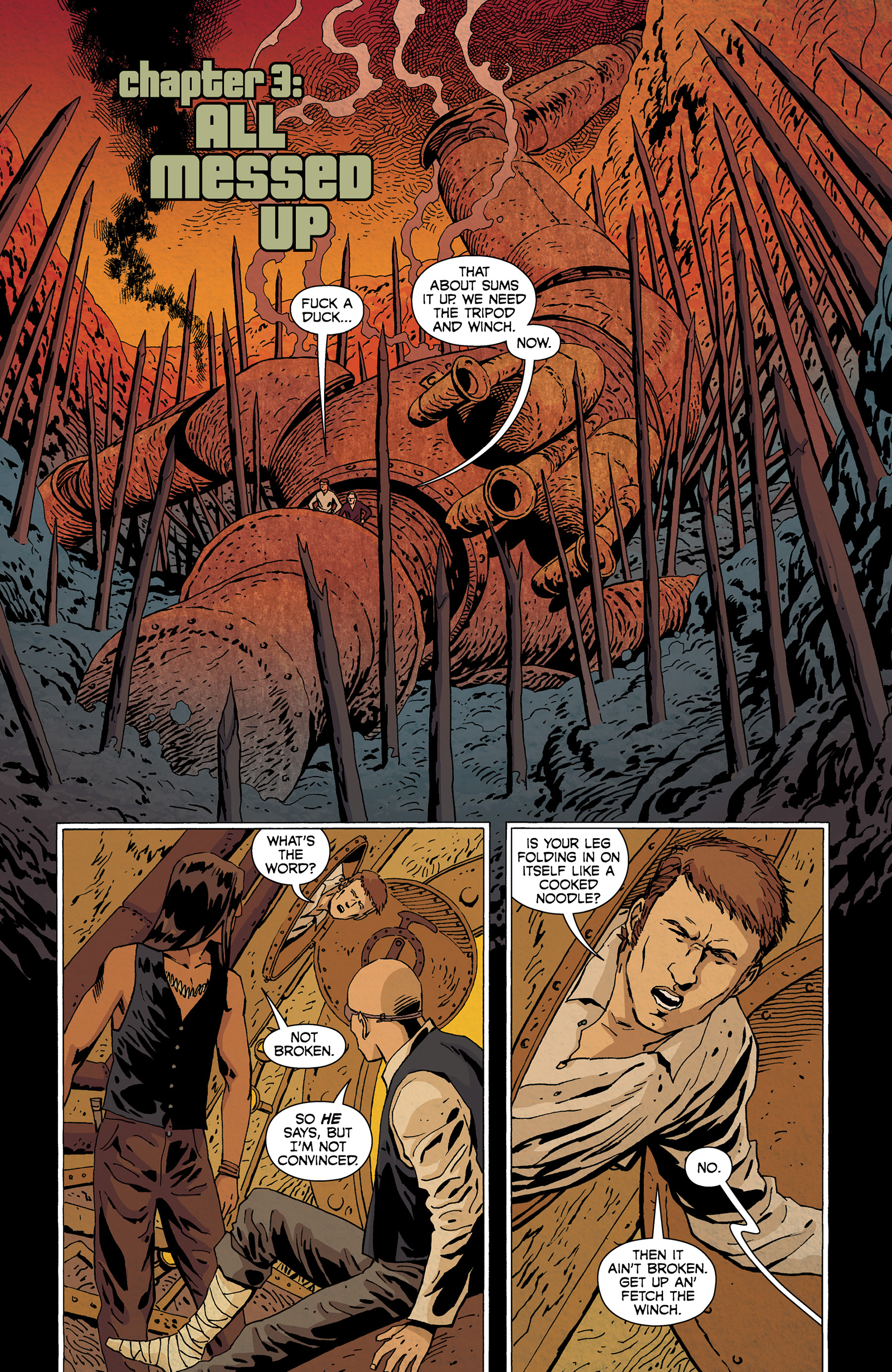 Read online The Steam Man comic -  Issue #3 - 8