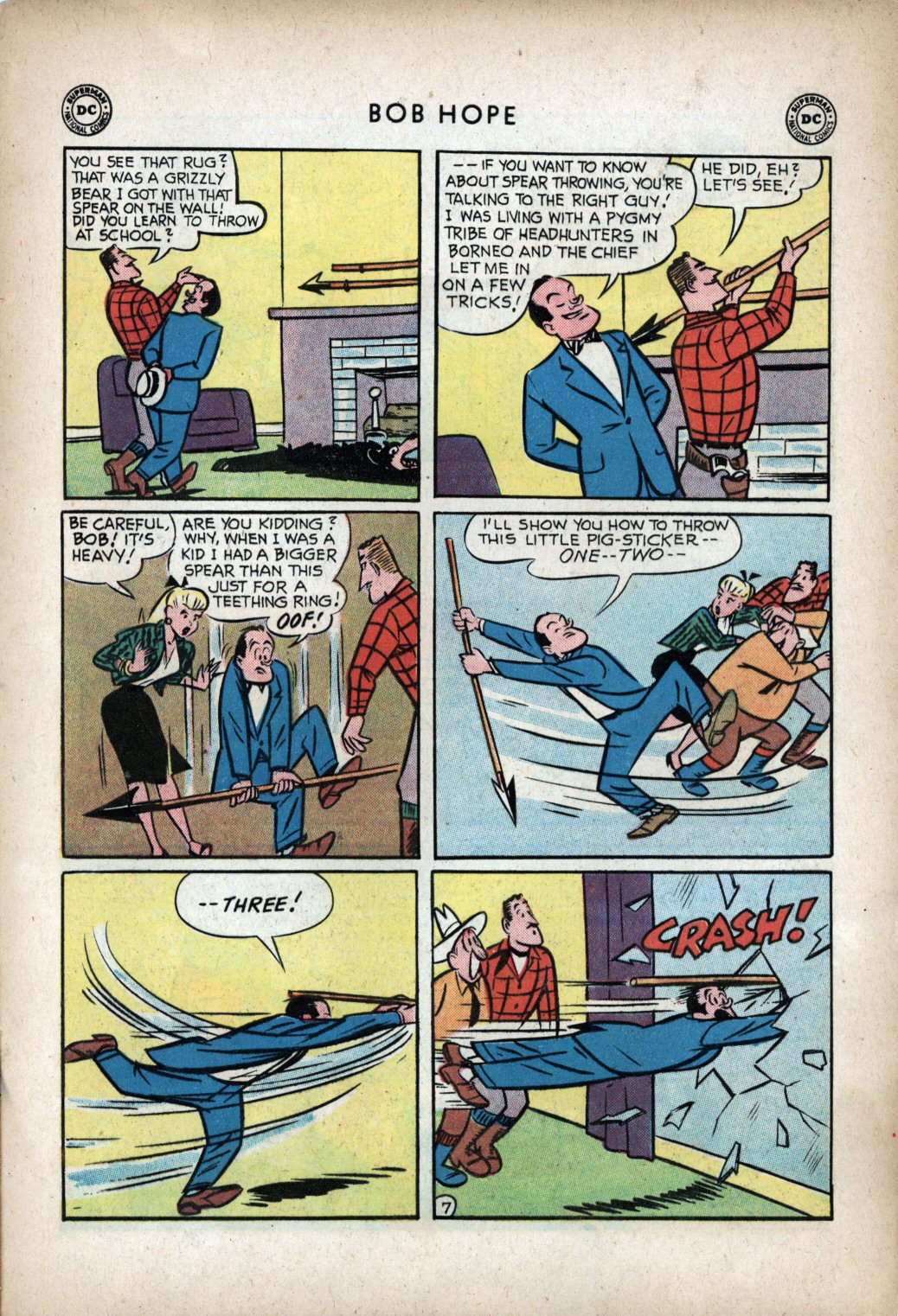 Read online The Adventures of Bob Hope comic -  Issue #53 - 9