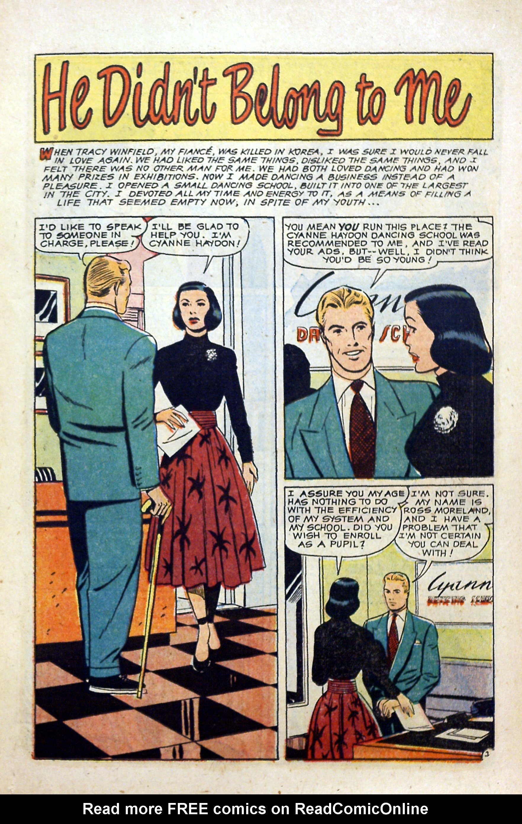 Read online Glamorous Romances comic -  Issue #83 - 11