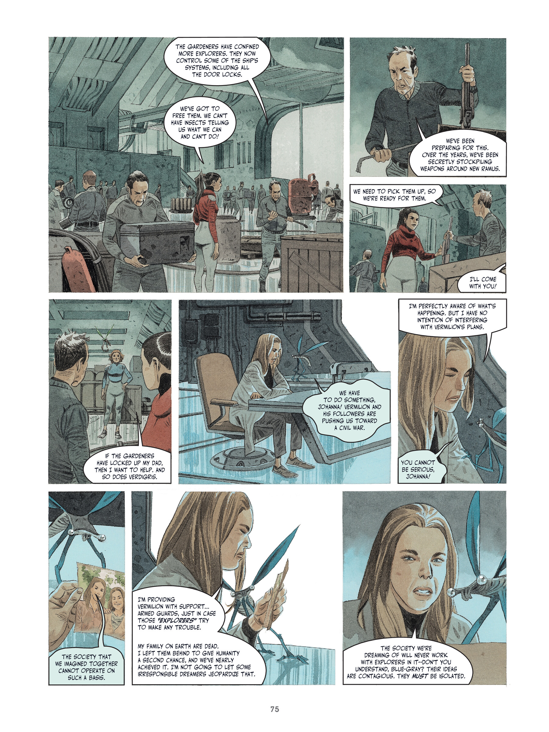 Read online Project ARKA: Into the Dark Unknown comic -  Issue # TPB - 76