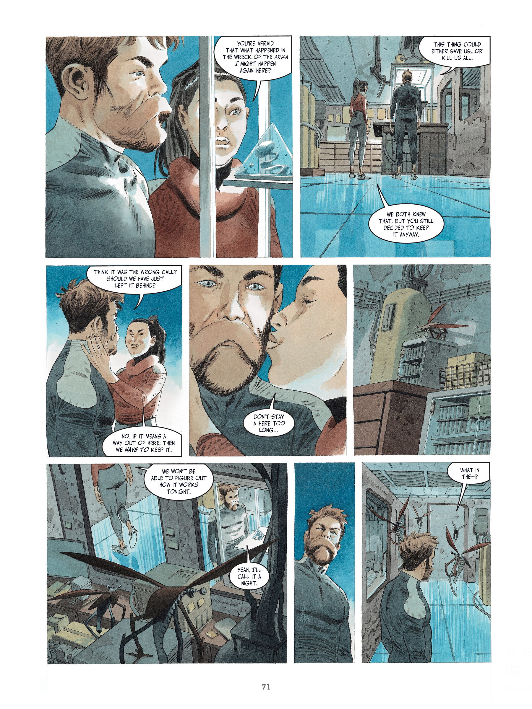 Read online Project ARKA: Into the Dark Unknown comic -  Issue # TPB - 72