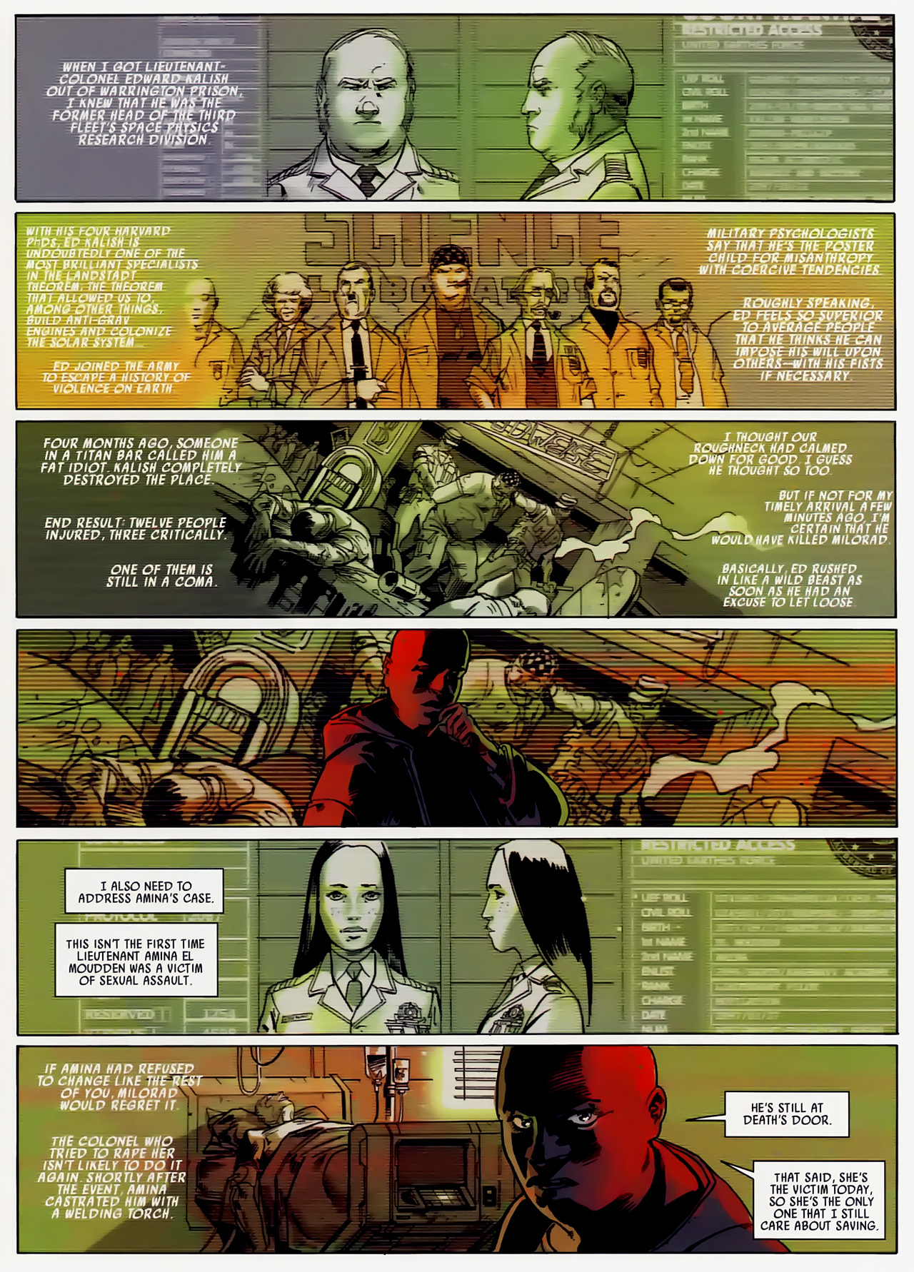Read online Universal War One comic -  Issue #1 - 41
