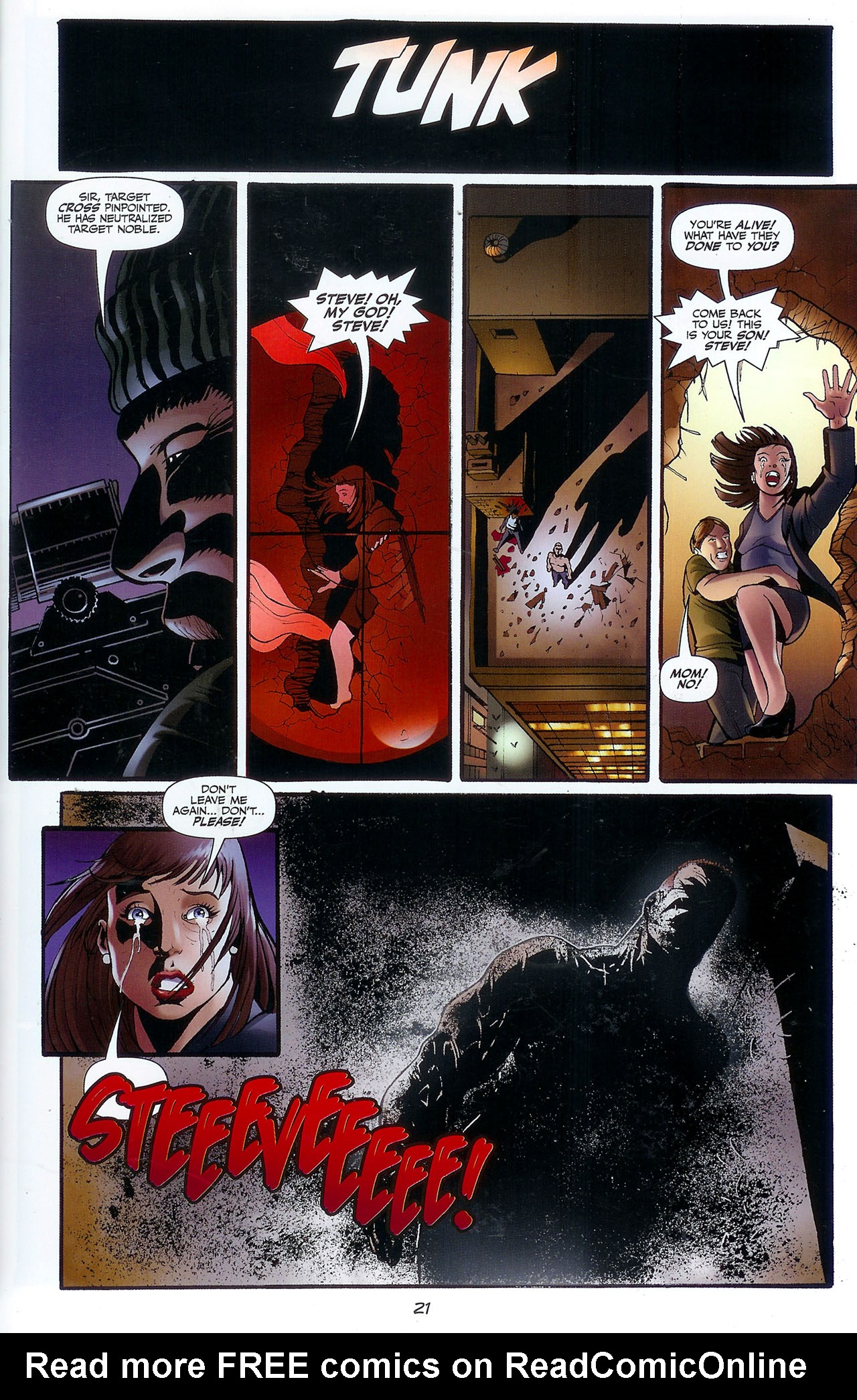 Read online CVO: Covert Vampiric Operations - African Blood comic -  Issue #4 - 22