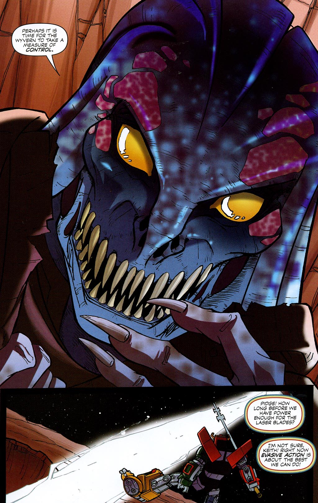 Read online Voltron: Defender of the Universe comic -  Issue #9 - 17