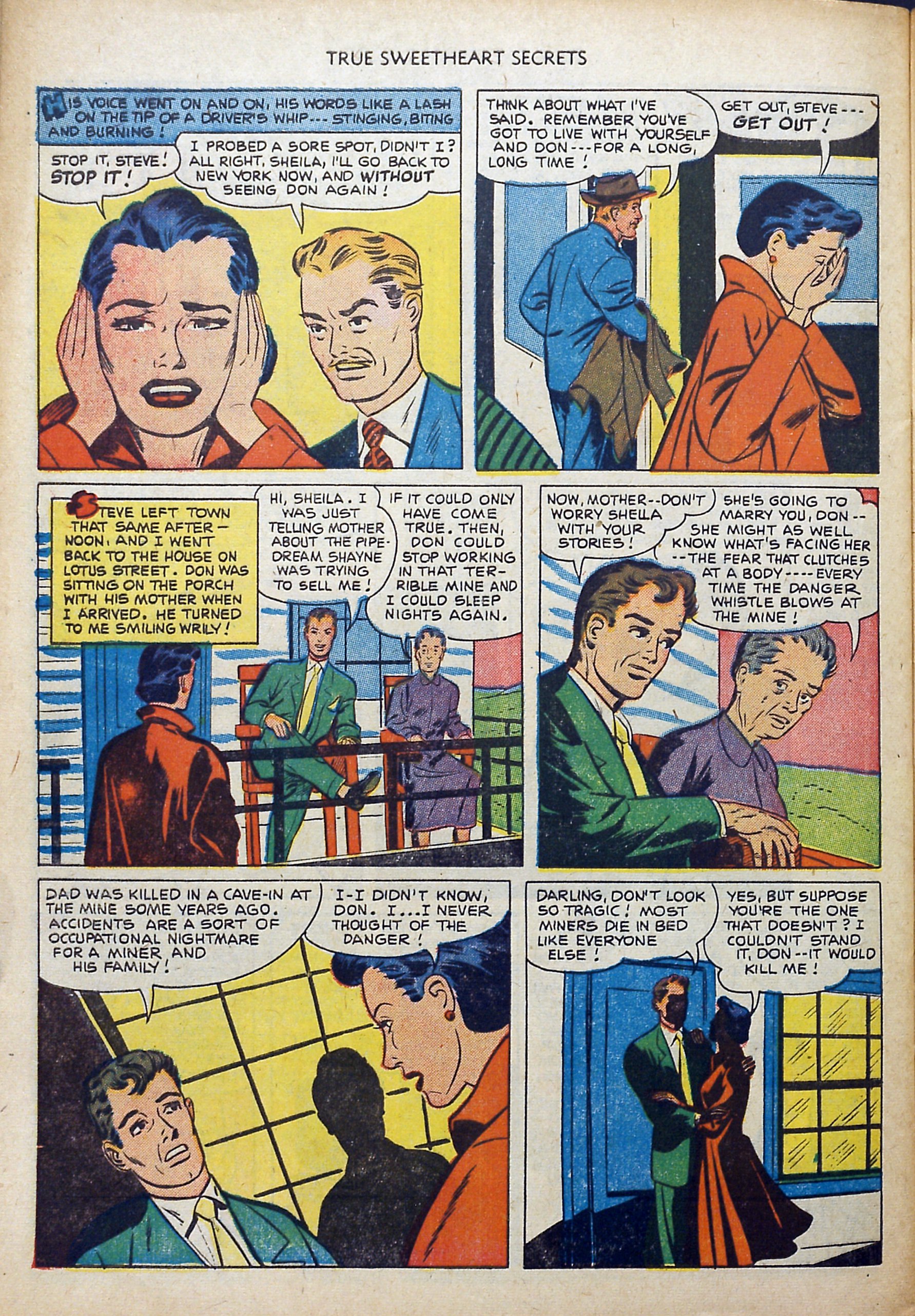Read online True Sweetheart Secrets comic -  Issue #5 - 32