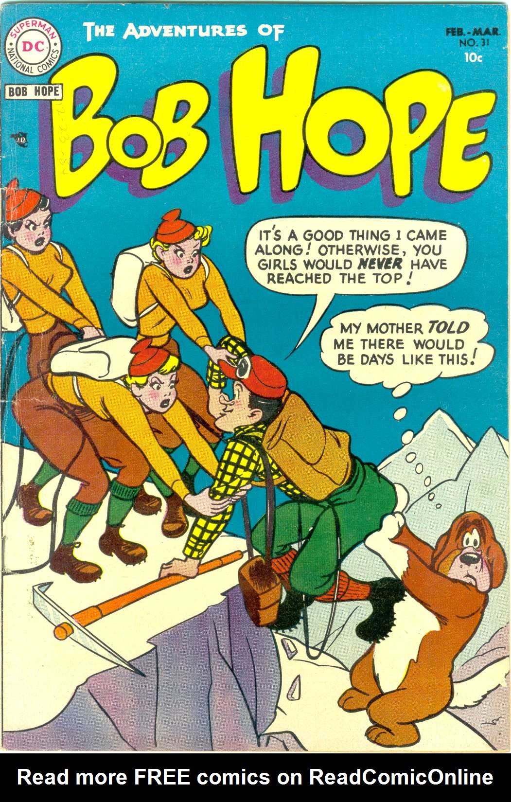 Read online The Adventures of Bob Hope comic -  Issue #31 - 1
