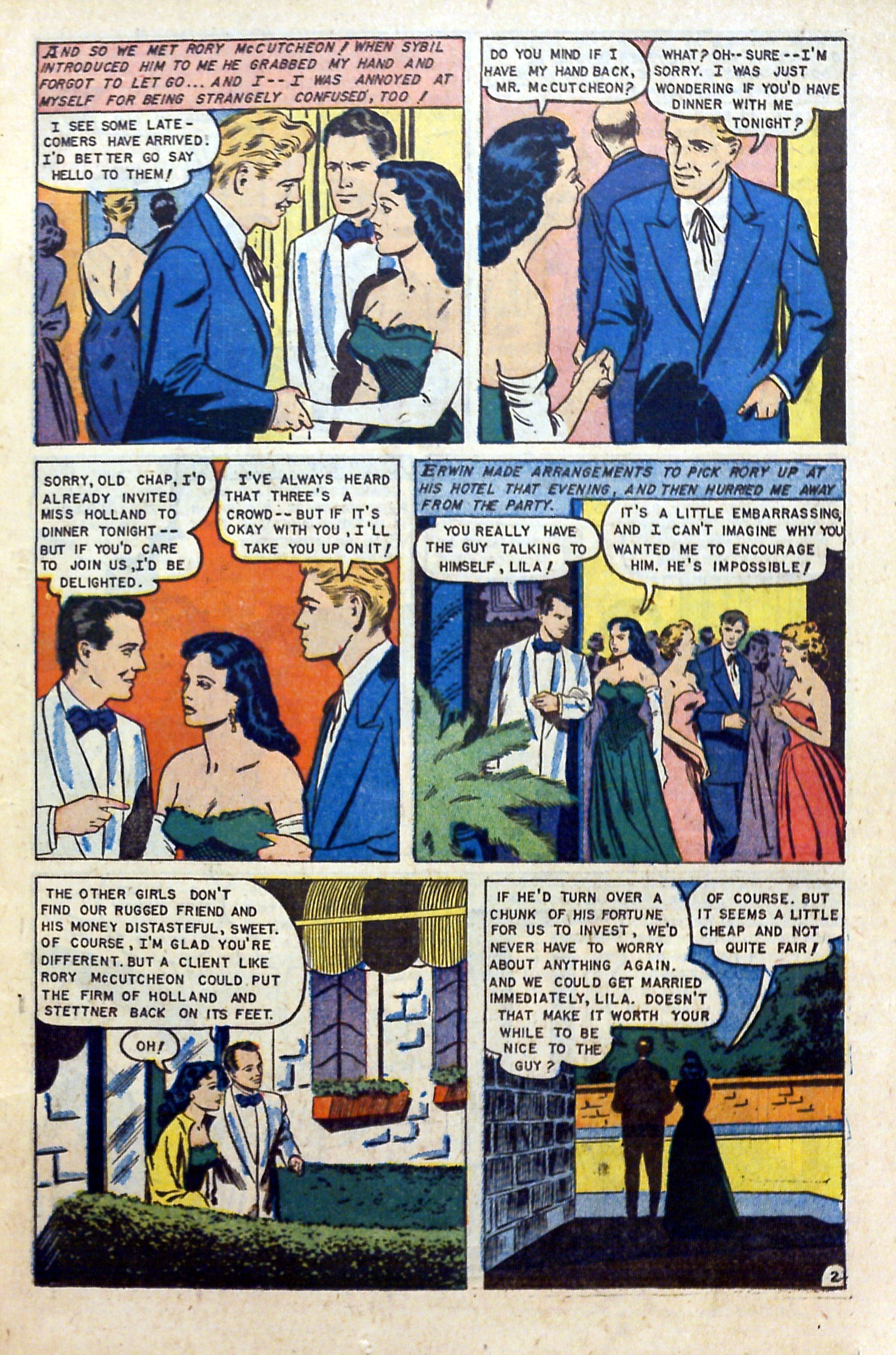 Read online Glamorous Romances comic -  Issue #68 - 11