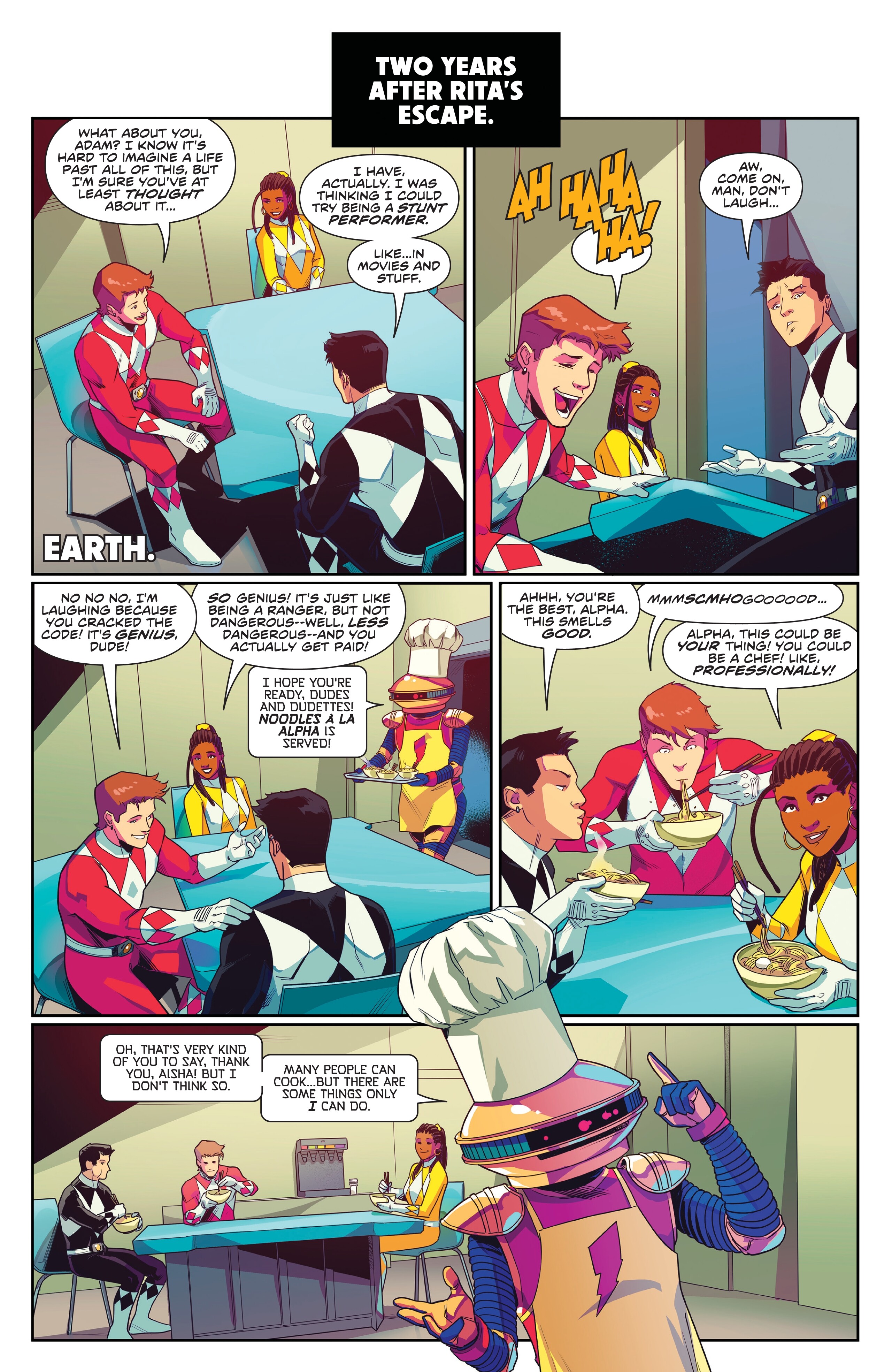 Read online Mighty Morphin Power Rangers 30th Anniversary Special comic -  Issue # Full - 22