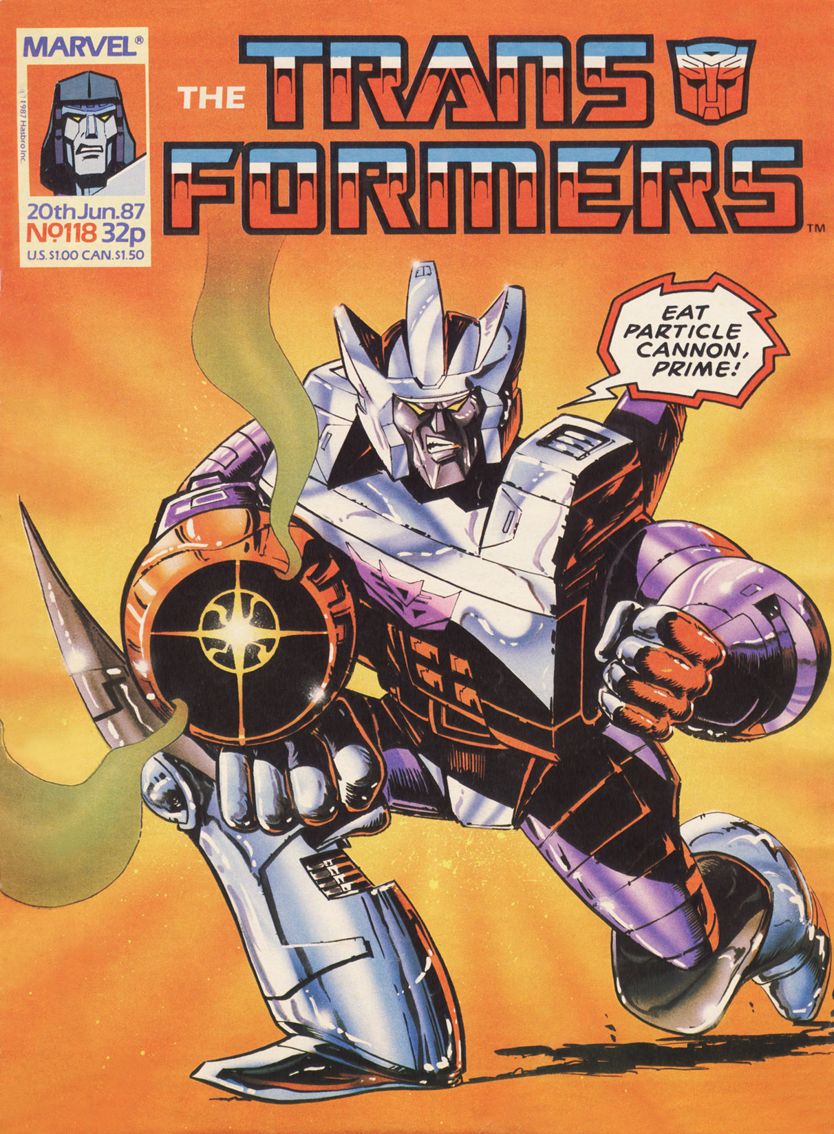 Read online The Transformers (UK) comic -  Issue #118 - 1