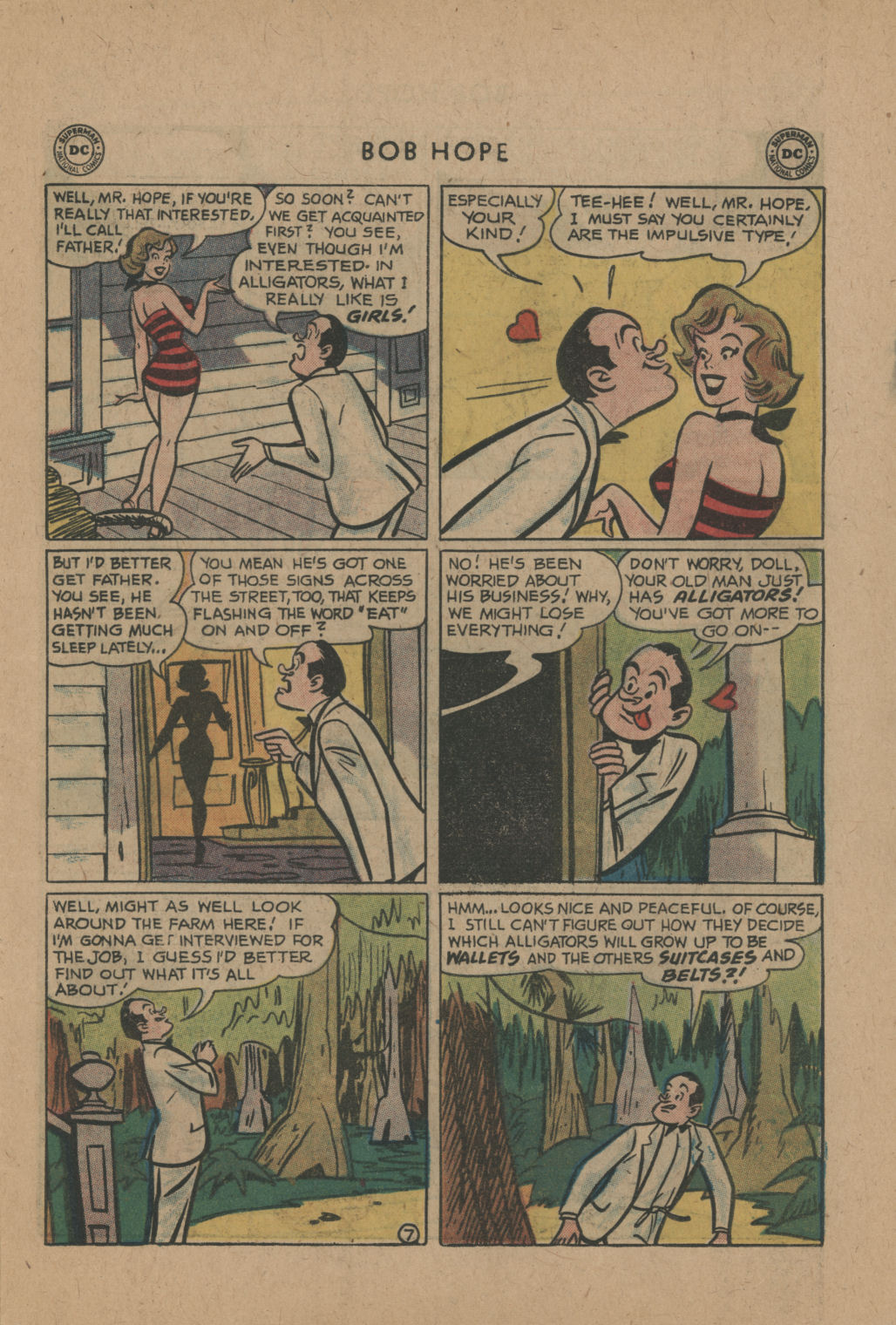 Read online The Adventures of Bob Hope comic -  Issue #57 - 9