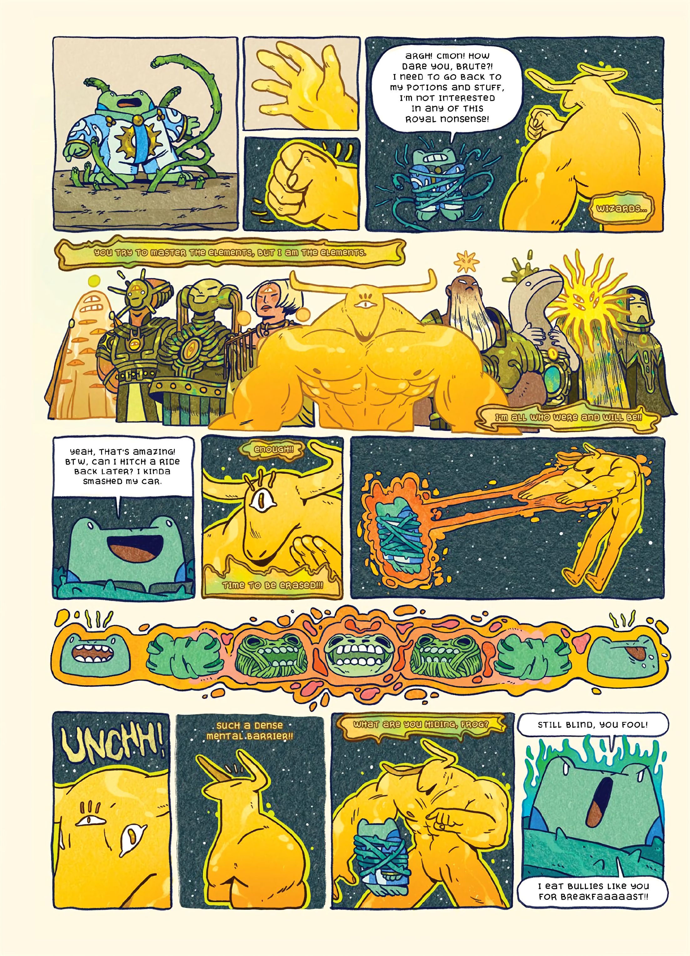 Read online Grog the Frog: The Book of Taurus comic -  Issue # TPB - 27