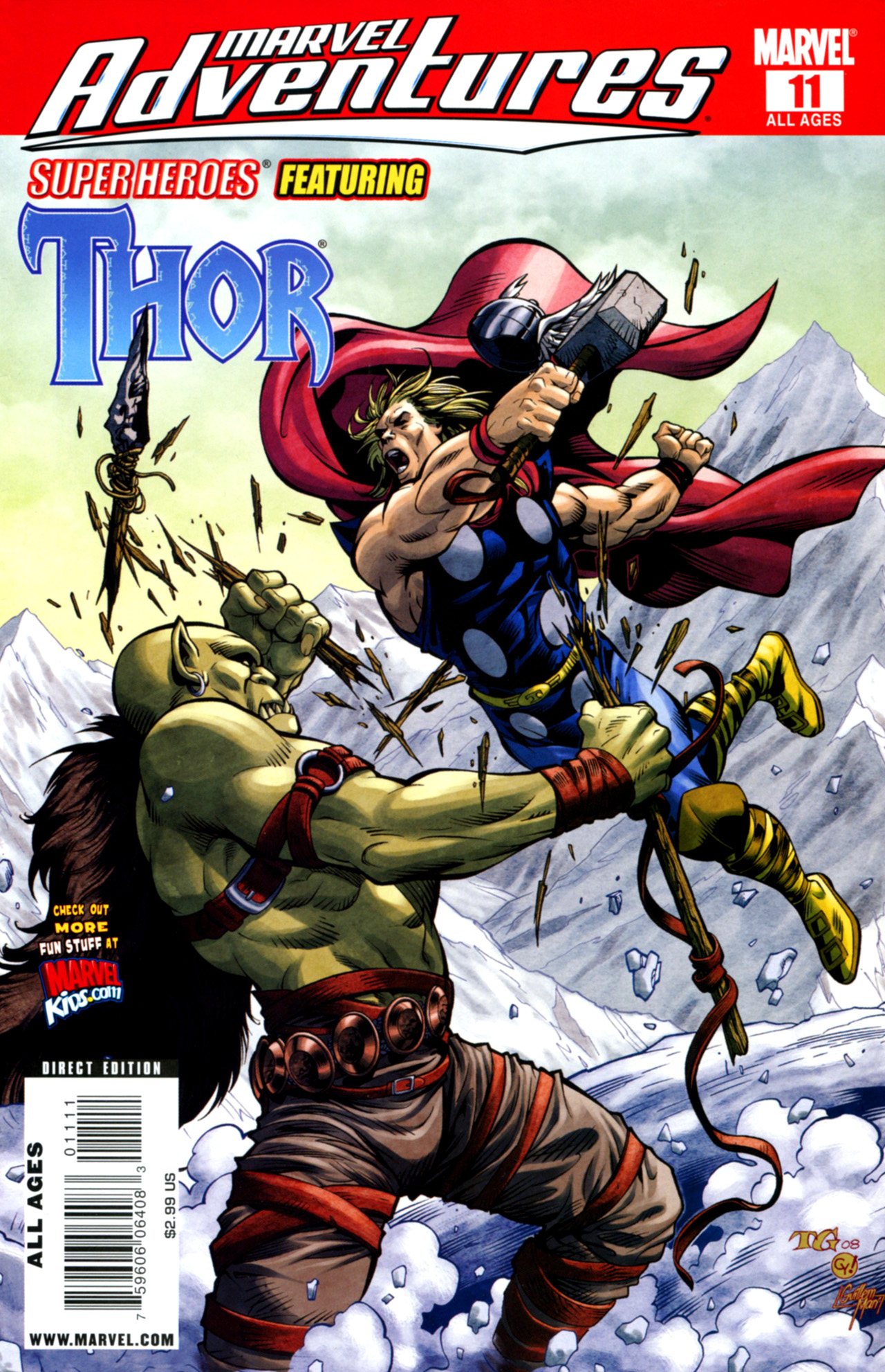 Read online Marvel Adventures Super Heroes (2008) comic -  Issue #11 - 1