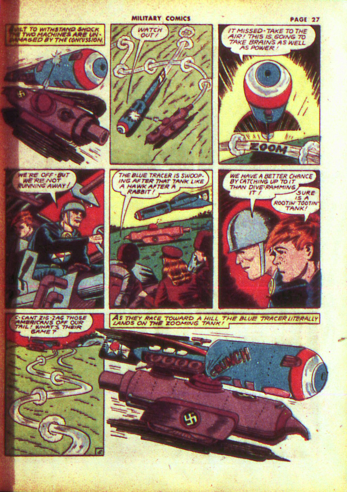 Read online Military Comics comic -  Issue #13 - 29