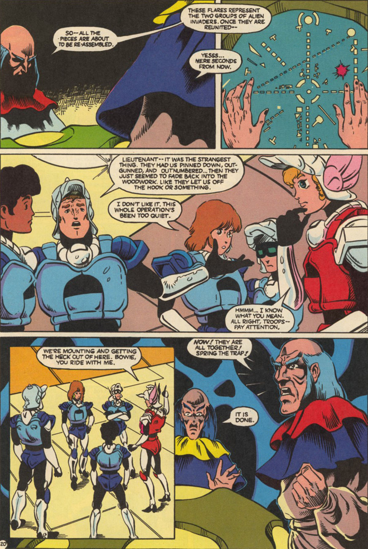 Read online Robotech Masters comic -  Issue #7 - 27