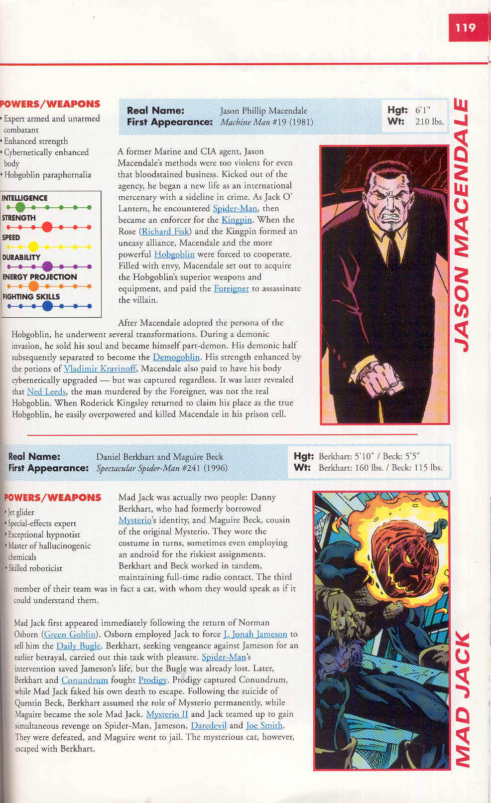 Read online Marvel Encyclopedia comic -  Issue # TPB 4 - 119