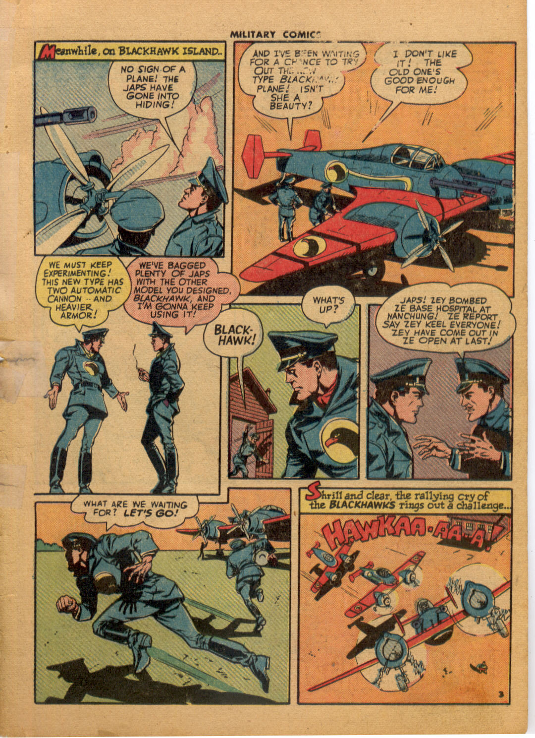 Read online Military Comics comic -  Issue #30 - 4