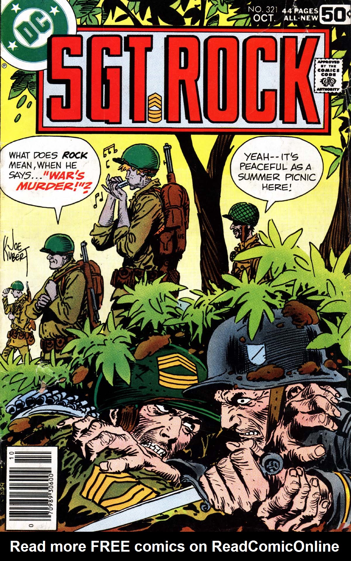 Read online Sgt. Rock comic -  Issue #321 - 1