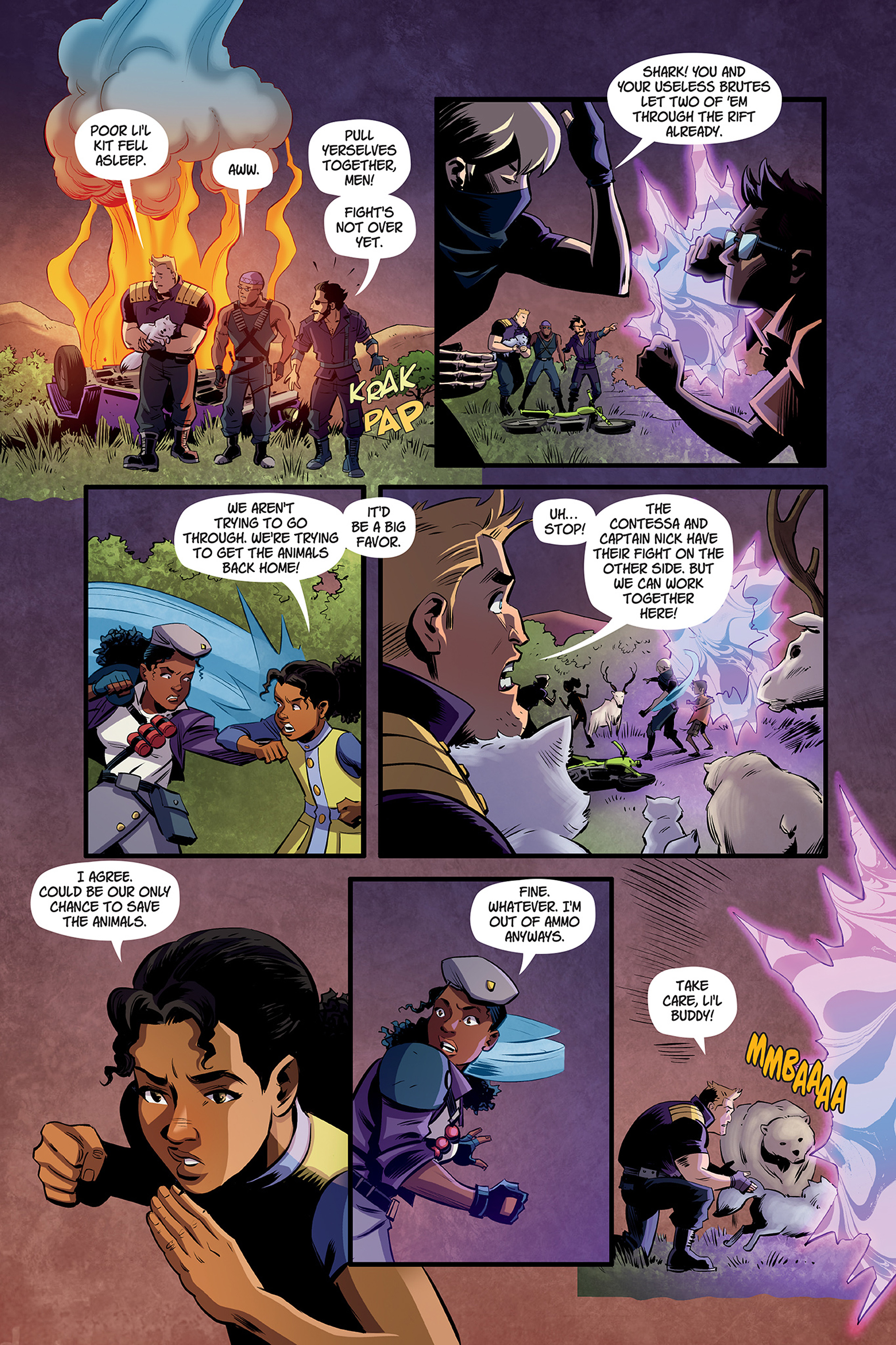 Read online Trackers Presents: Captain Nick & The Explorer Society - Compass of Mems comic -  Issue # TPB (Part 1) - 94