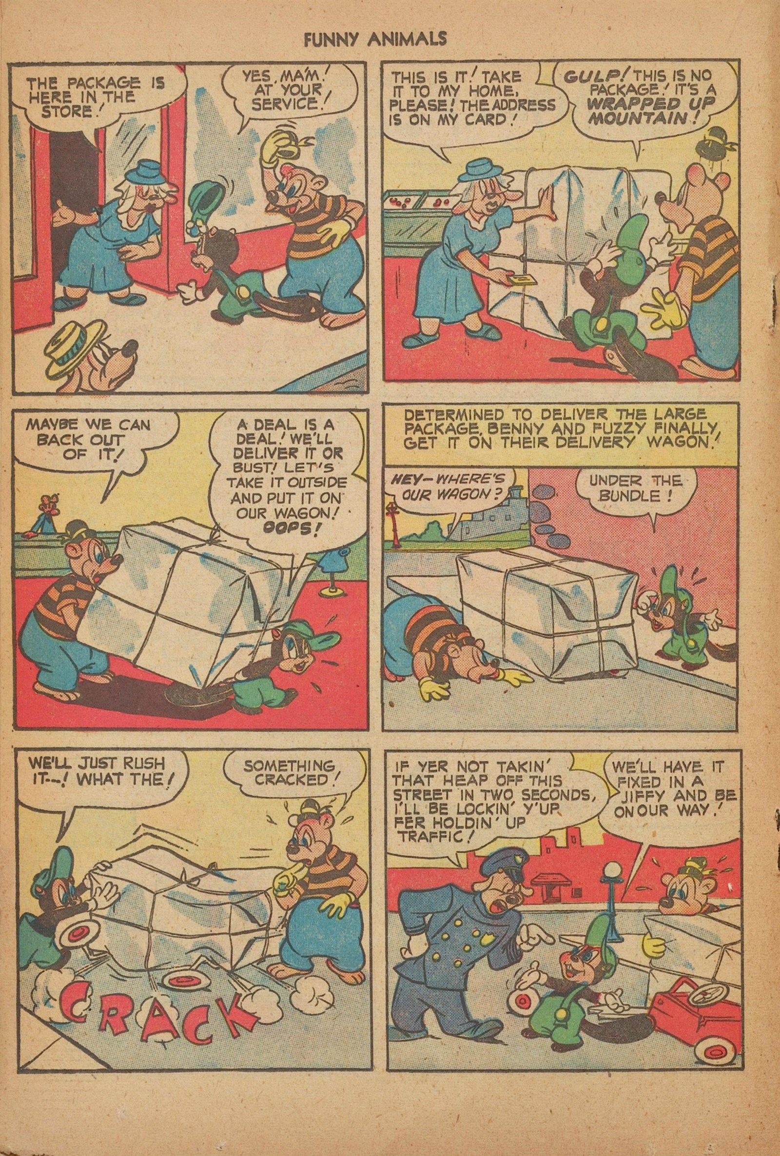 Read online Fawcett's Funny Animals comic -  Issue #62 - 18