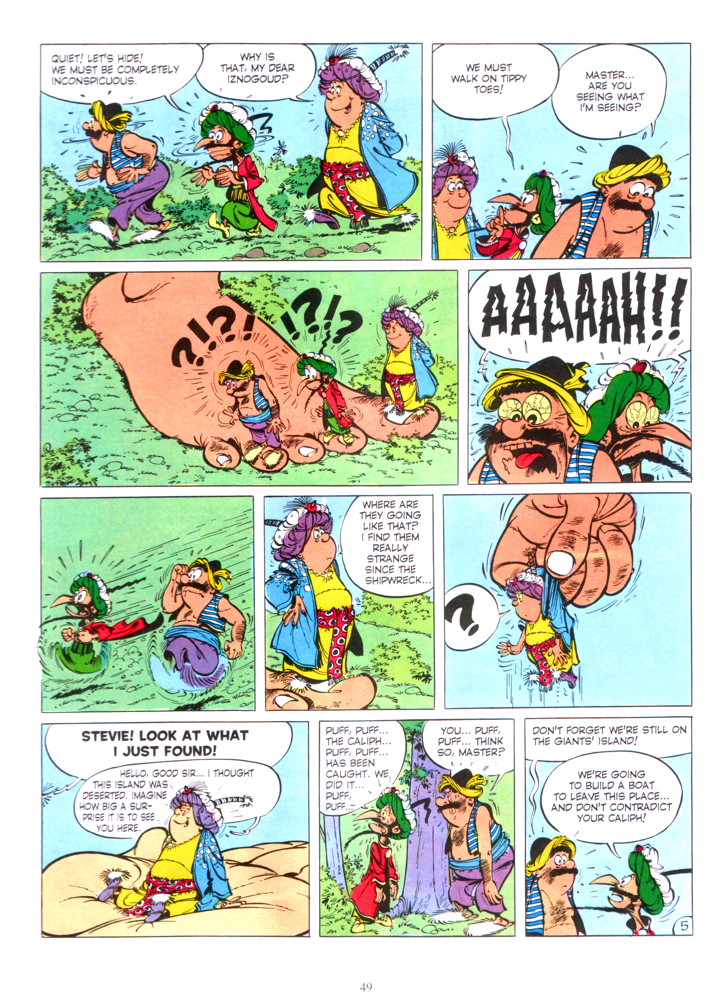 Read online Iznogoud comic -  Issue #9 - 48