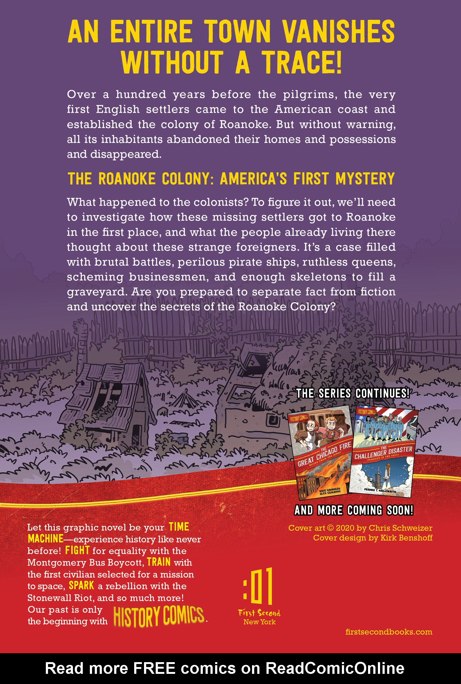 Read online History Comics comic -  Issue # The Roanoke Colony - Americas First Mystery - 127