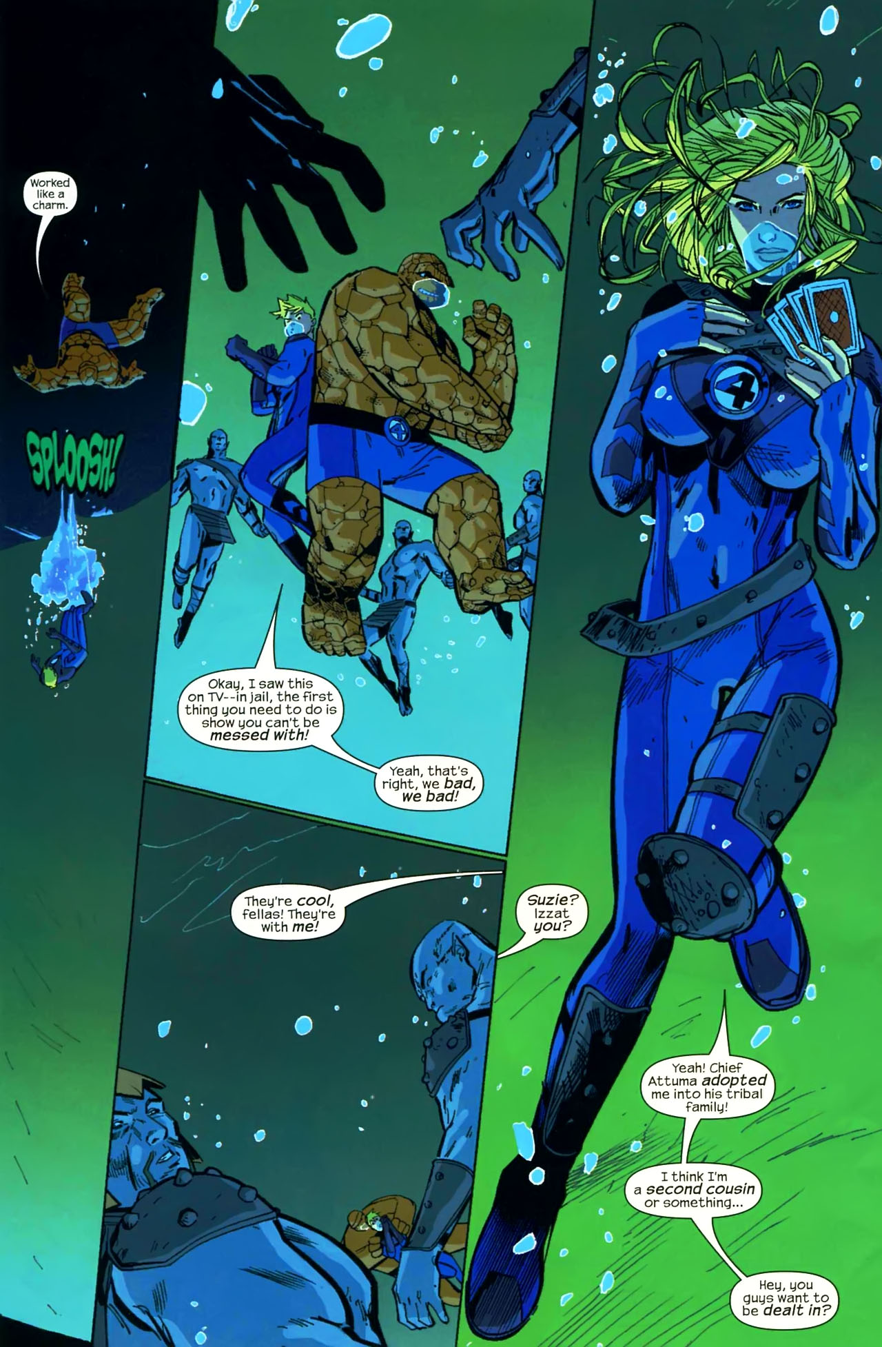 Read online Marvel Adventures Fantastic Four comic -  Issue #24 - 15