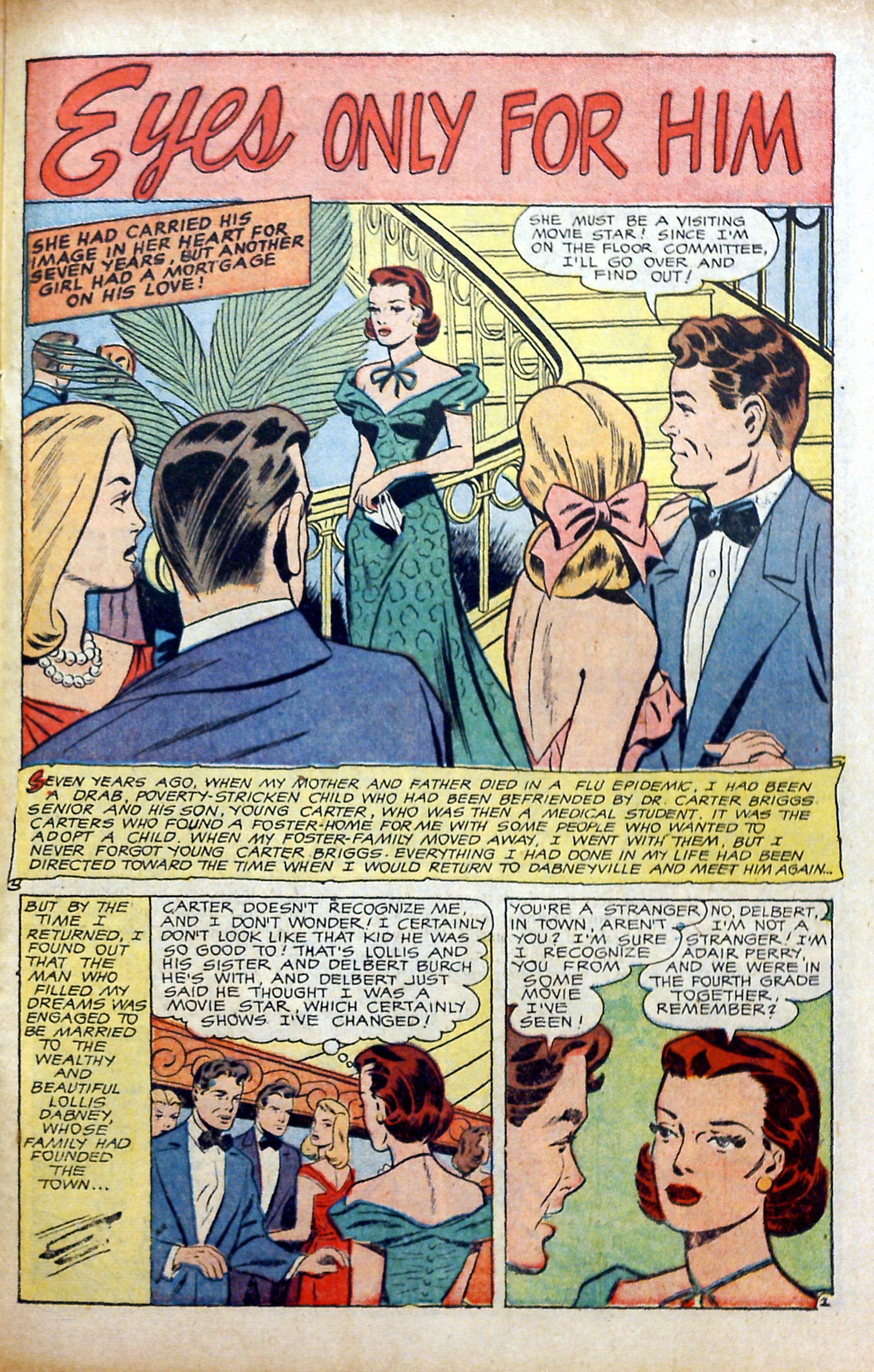 Read online Glamorous Romances comic -  Issue #56 - 27