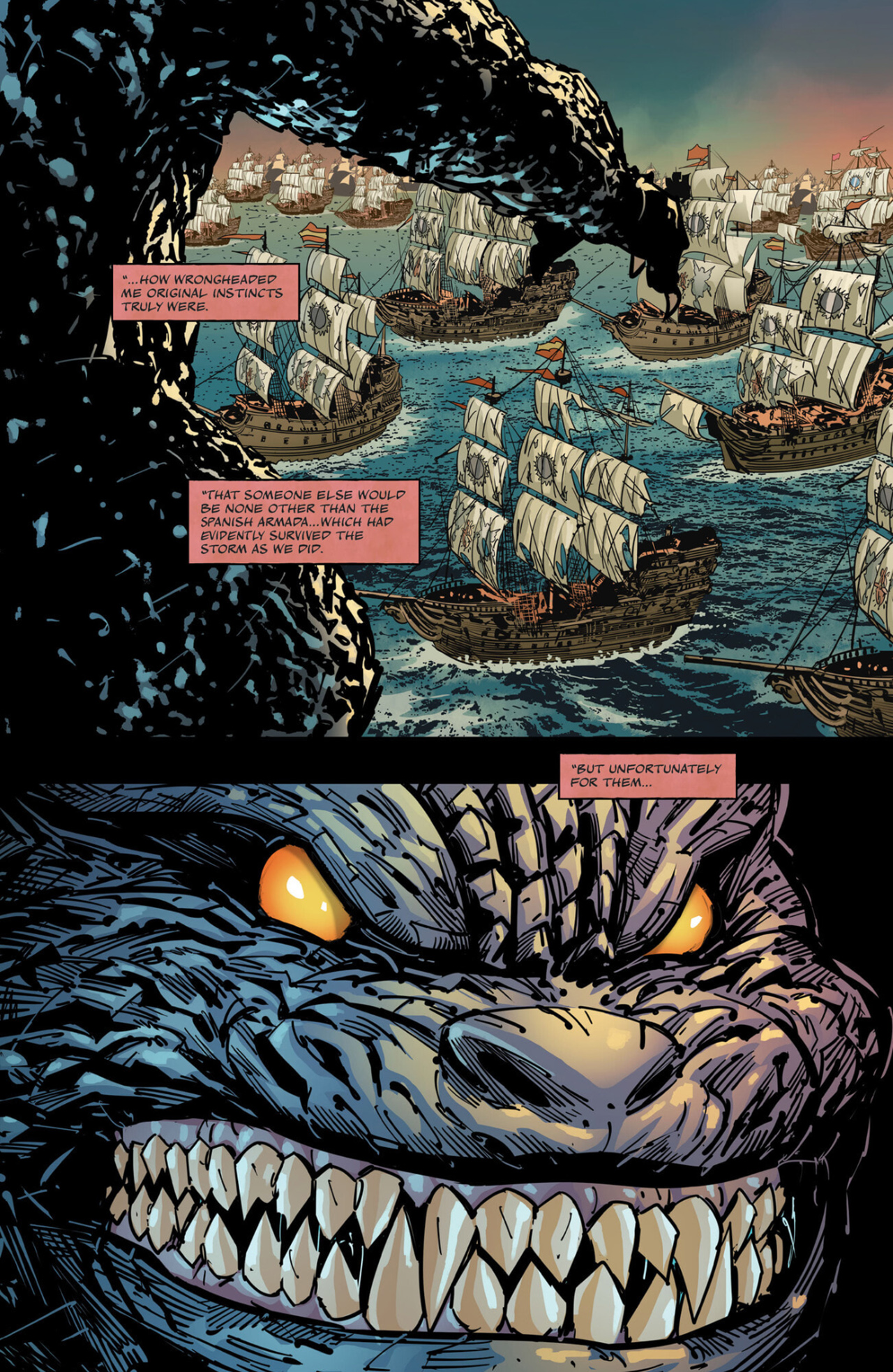 Read online Godzilla: Here There Be Dragons comic -  Issue #2 - 7