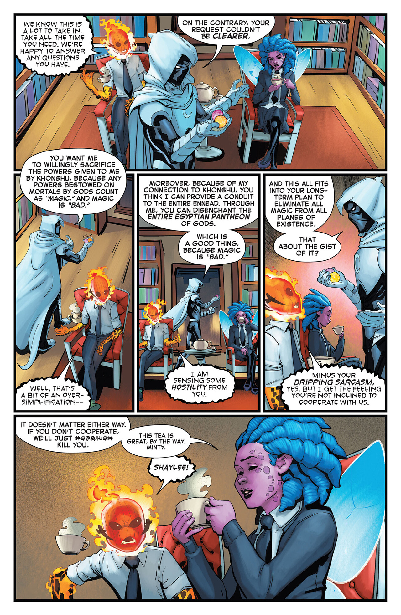 Read online Strange Academy: Moon Knight comic -  Issue #1 - 18