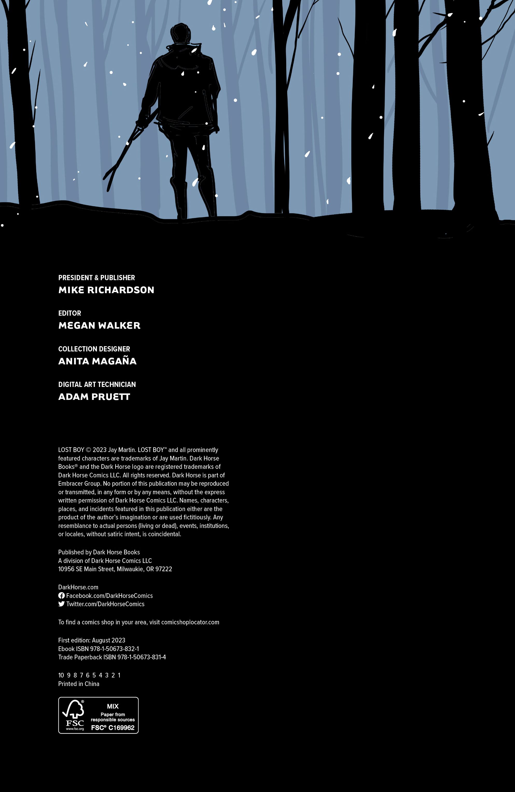 Read online Lost Boy comic -  Issue # TPB - 5