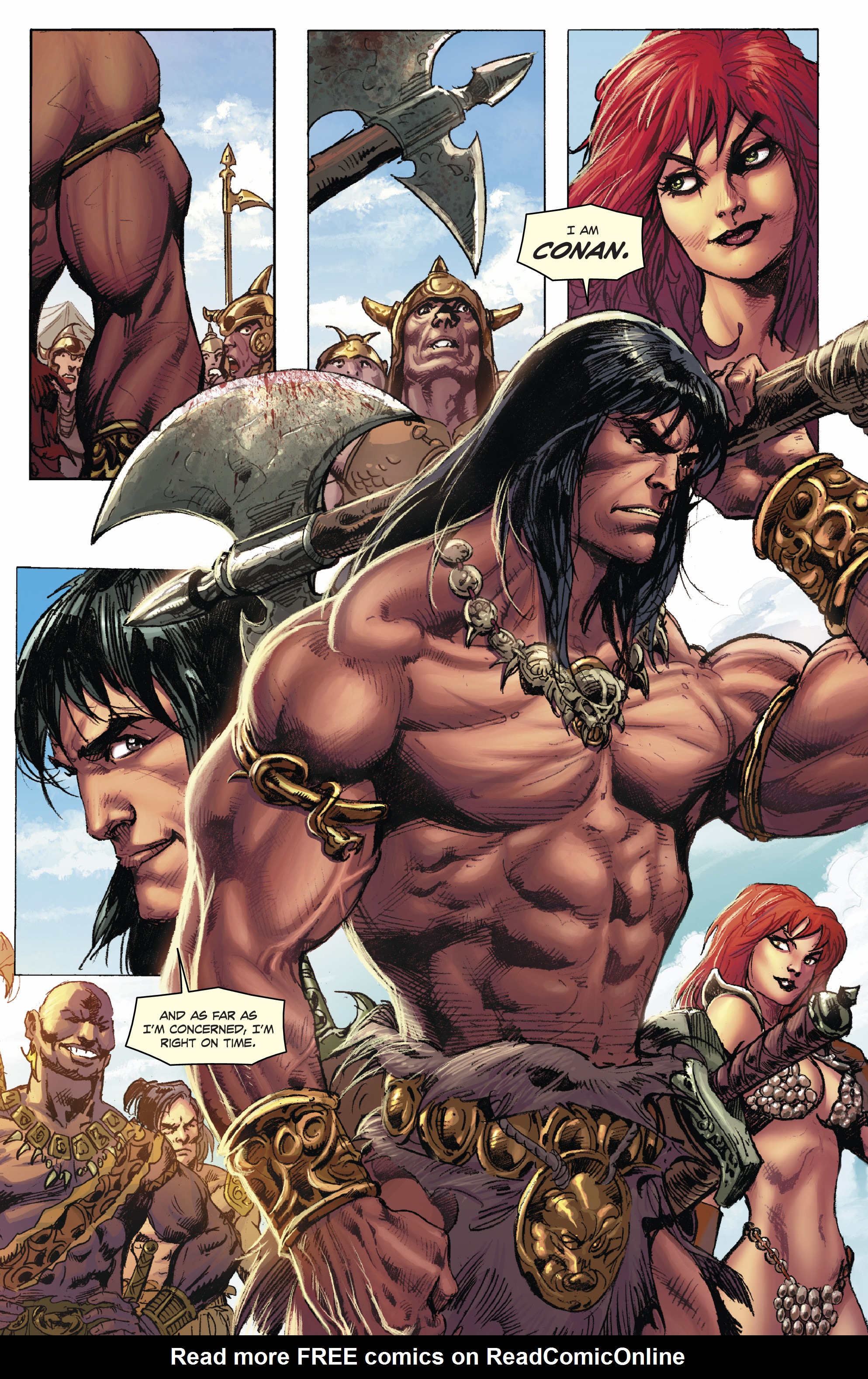 Read online Red Sonja/Conan comic -  Issue # _TPB - 11