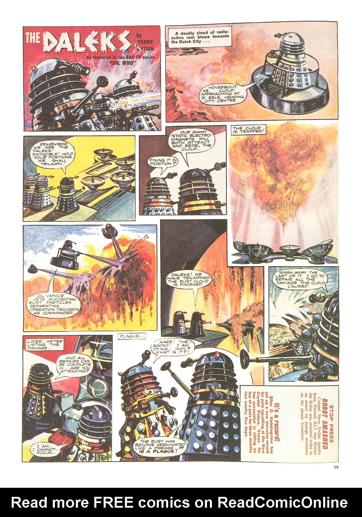 Read online Dalek Chronicles comic -  Issue # TPB - 39